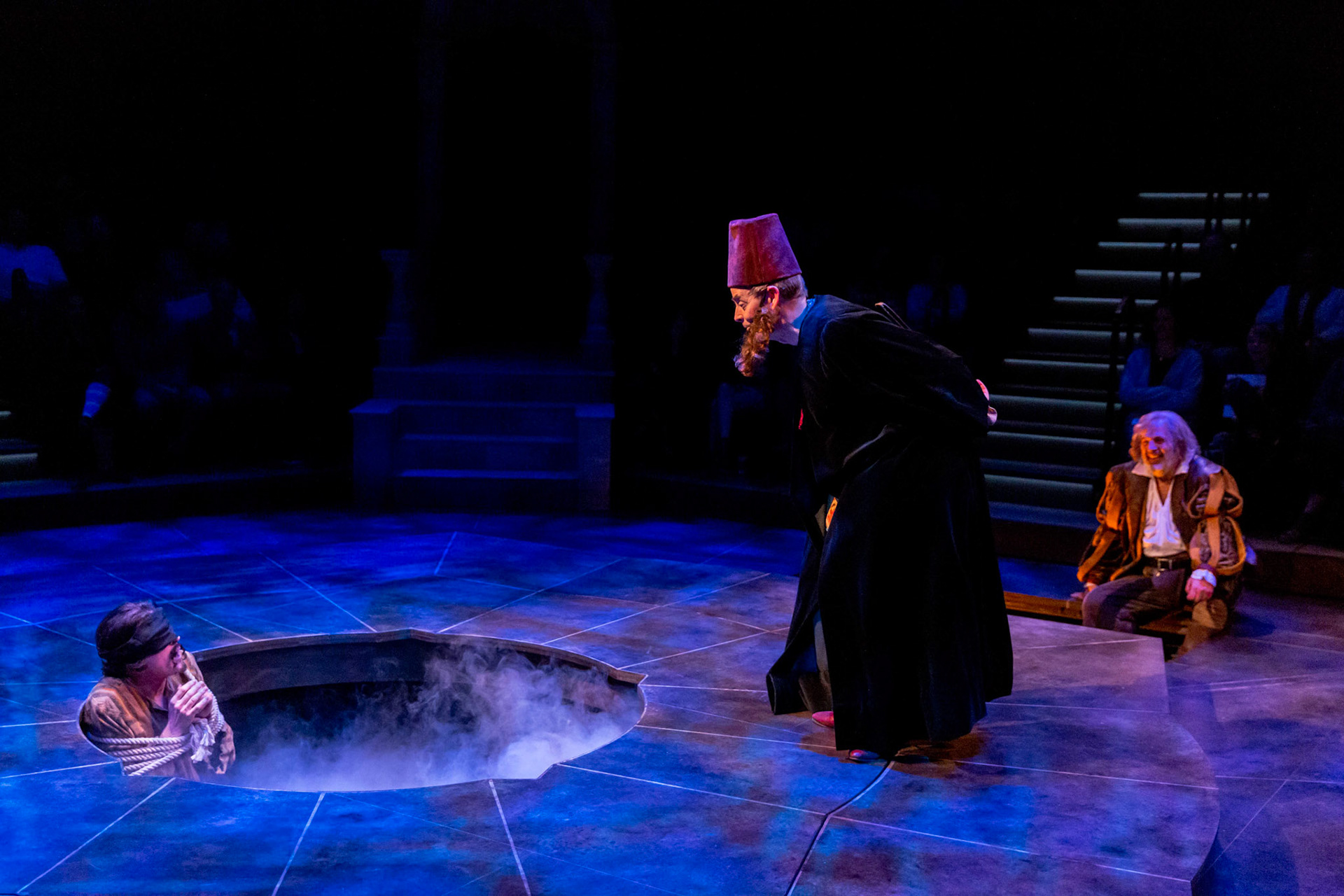 Directed by Chris Coleman, Costume Design by Kevin Copenhaver, Scenic Design by Robert Mark Morgan, Lighting Design by Charles R. MacLeod, Sound Design by Jason Ducat, Image by Adams VisCom