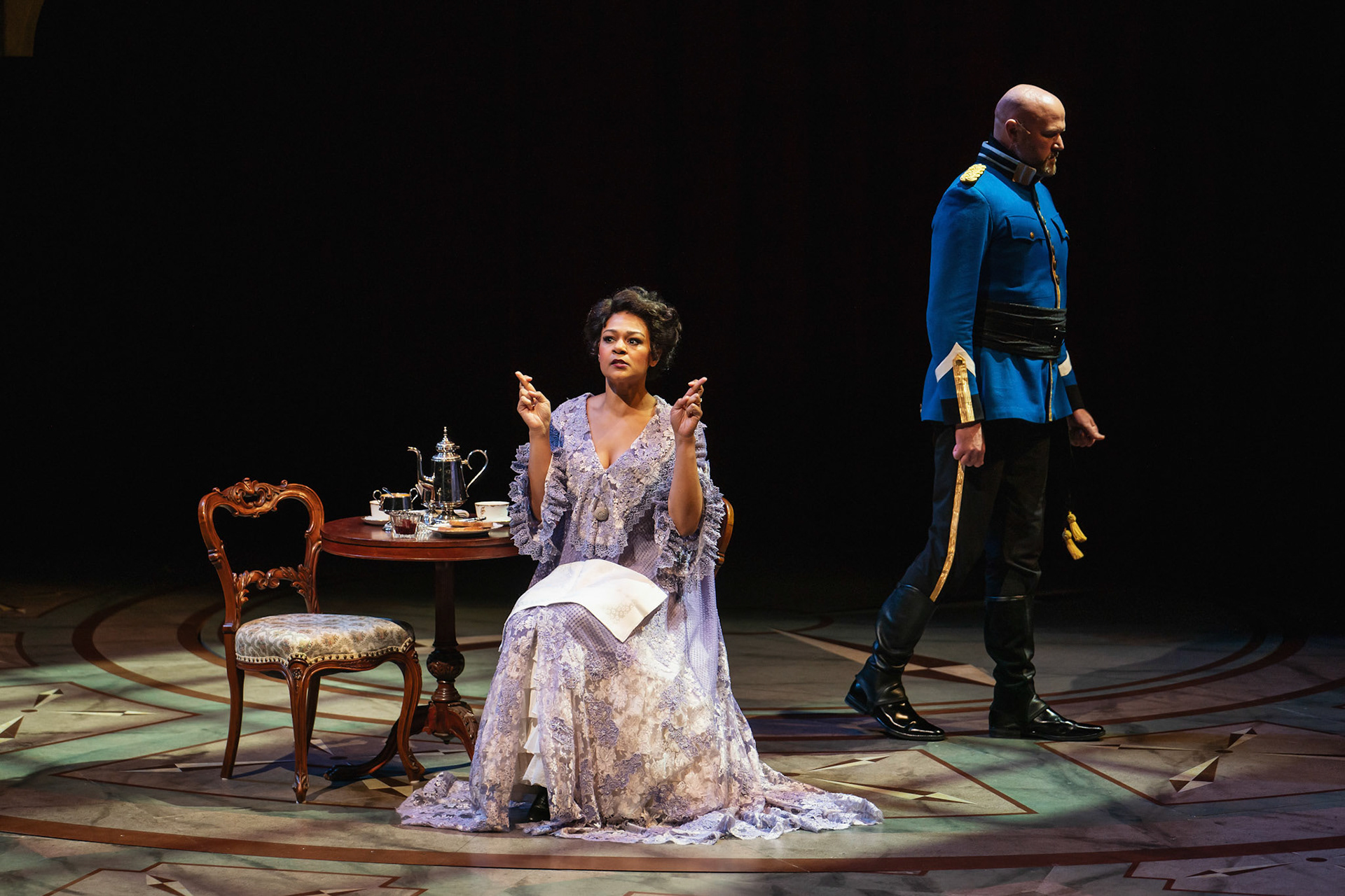Directed by Chris Coleman, Costume Design by Kevin Copenhaver, Scenic Design by Robert Mark Morgan, Lighting Design by Pablo Santiago, Sound Design by Ken Travis, Image by Amanda Tipton Photography | FB- Amanda Tipton-Photographer | IG - @amandatiptonphotography