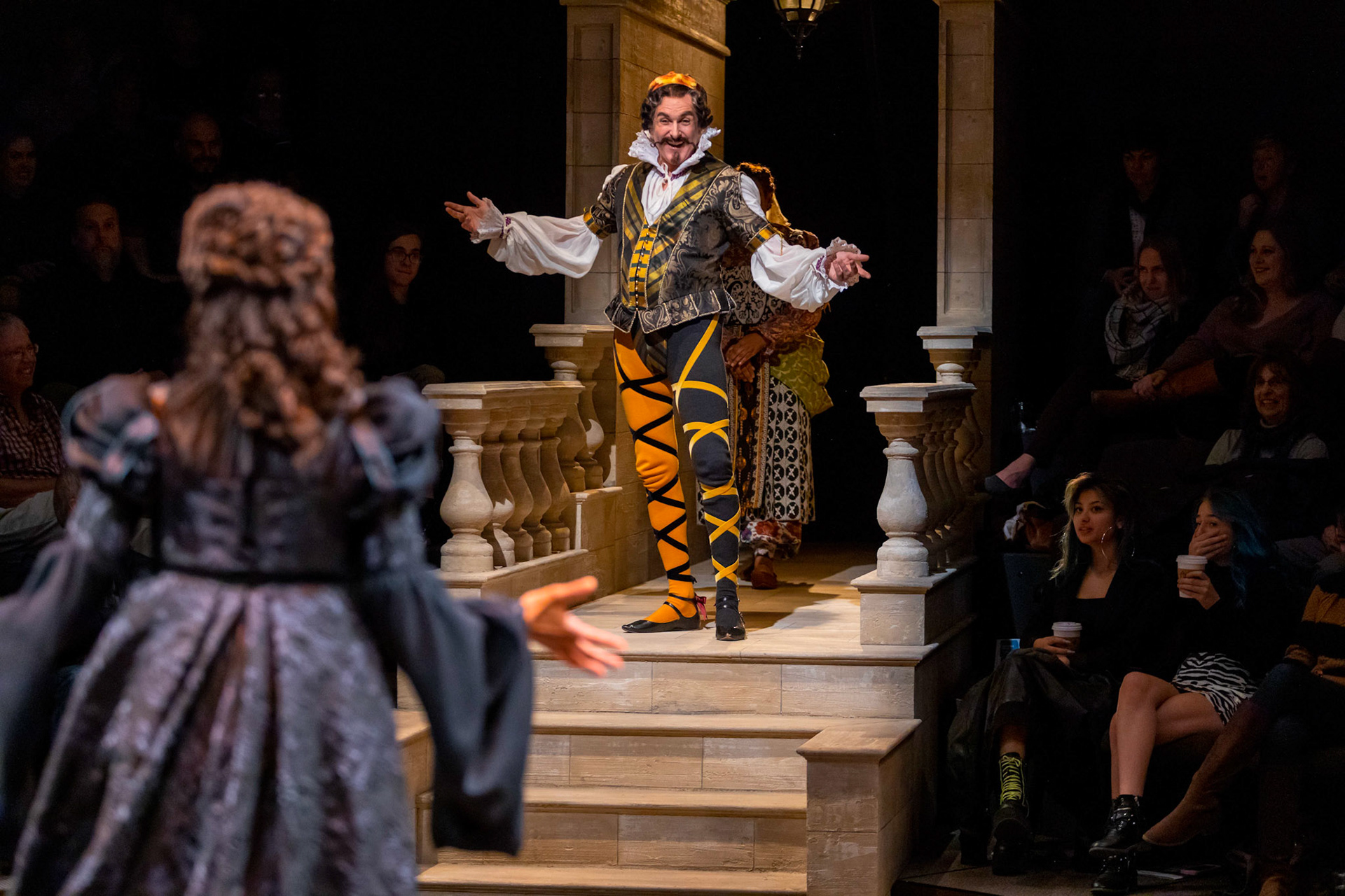 Directed by Chris Coleman, Costume Design by Kevin Copenhaver, Scenic Design by Robert Mark Morgan, Lighting Design by Charles R. MacLeod, Sound Design by Jason Ducat, Image by Adams VisCom