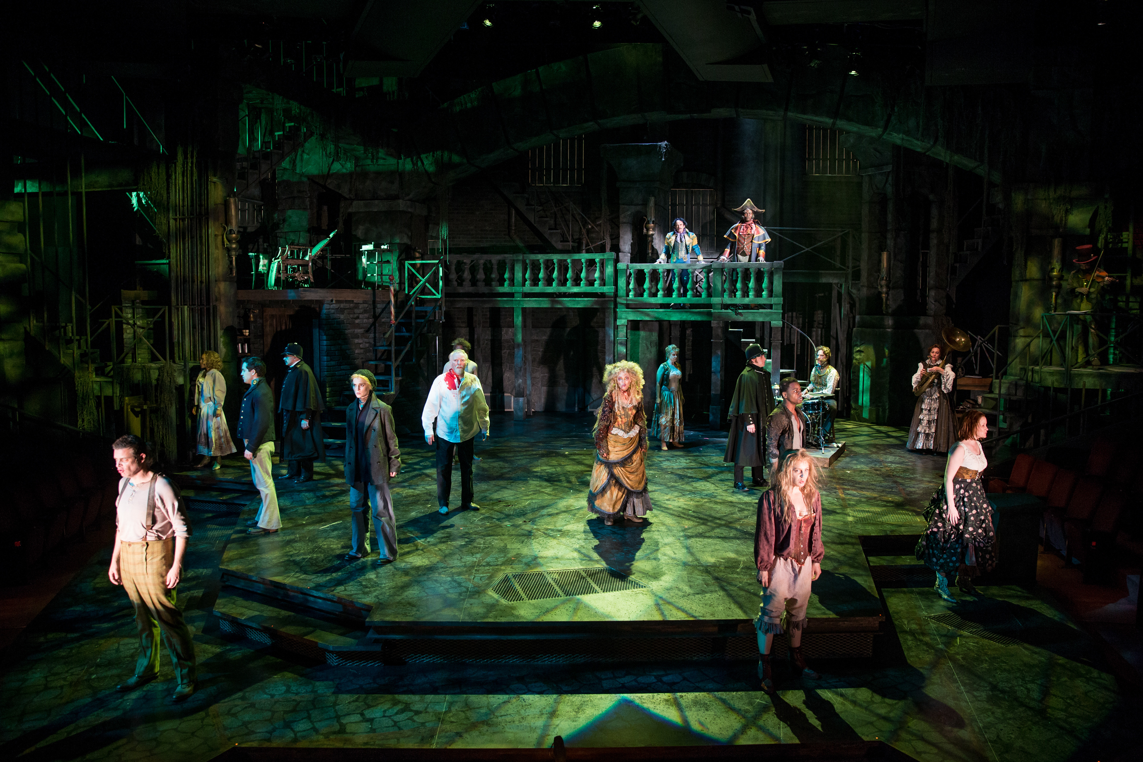 Directed by Kent Thompson, Costume Design by Kevin Copenhaver, Scenic Design by Jim Kronzer, Lighting Design by Kenton Yeager, Sound Design by Zach Williamson. Music Adaptations by DeVotchKa, Image by Adams VisCom