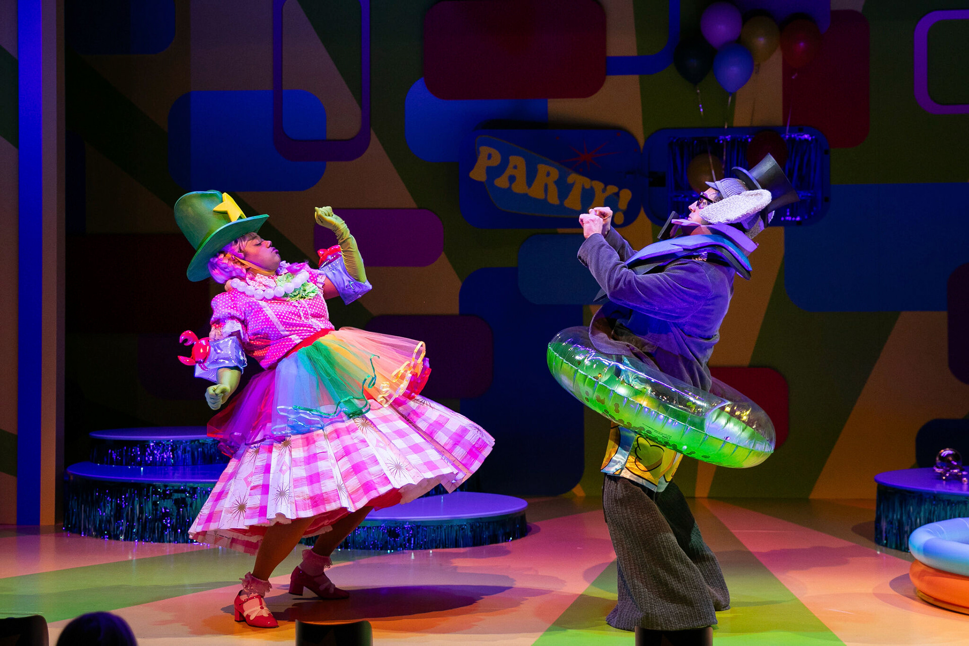 Directed by Alison Watrous, Costume Design by Kevin Copenhaver, Scenic Design by Lisa M. Orzolek, Lighting Design by Charles R. MacLeod, Sound Design by Jason Ducat, Image by Jamie Kraus Photography