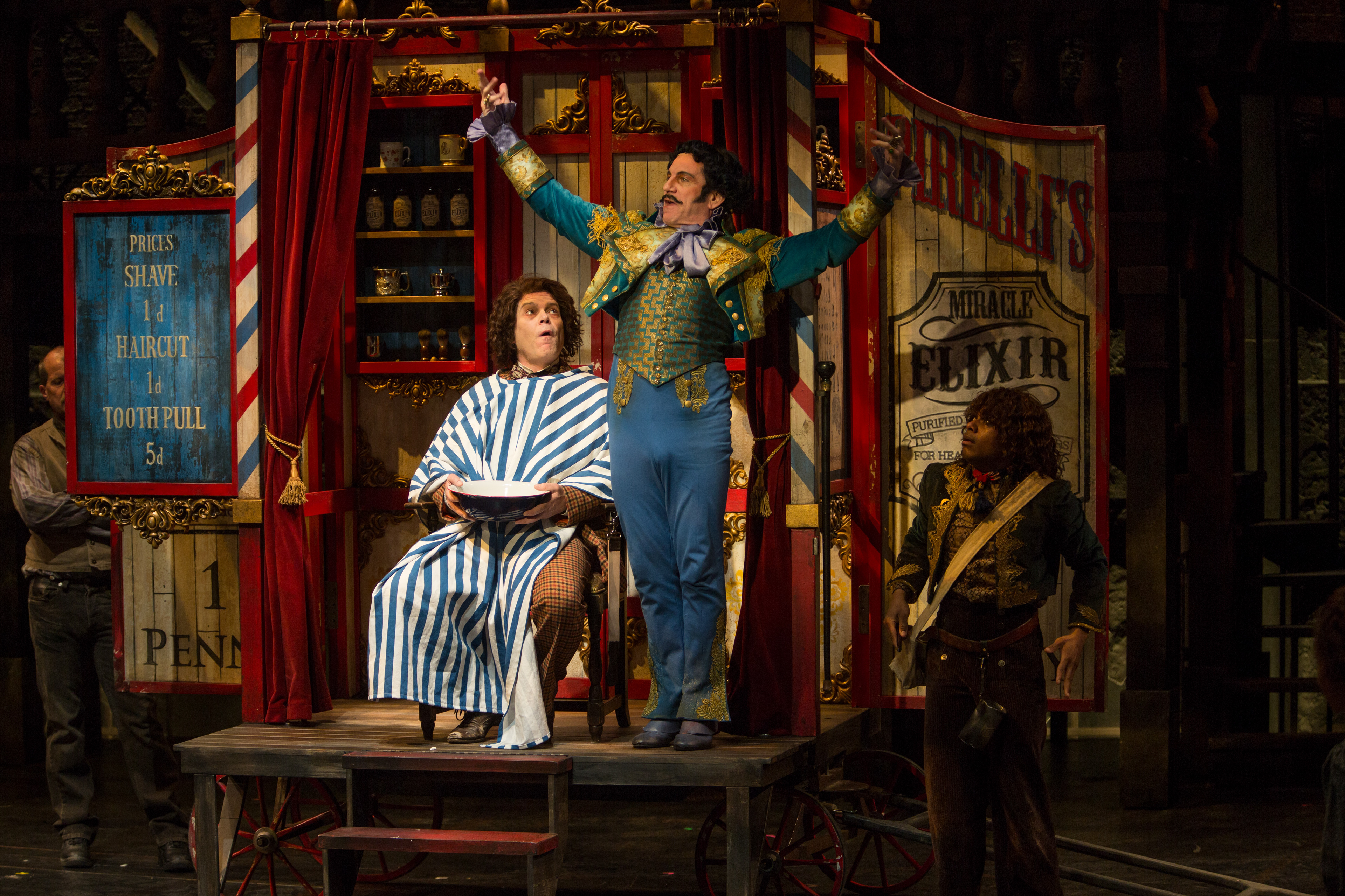Directed by Kent Thompson, Costume Design by Kevin Copenhaver, Scenic Design by Jim Kronzer, Lighting Design by Kenton Yeager, Sound Design by Zach Williamson. Music Adaptations by DeVotchKa, Image by Adams VisCom