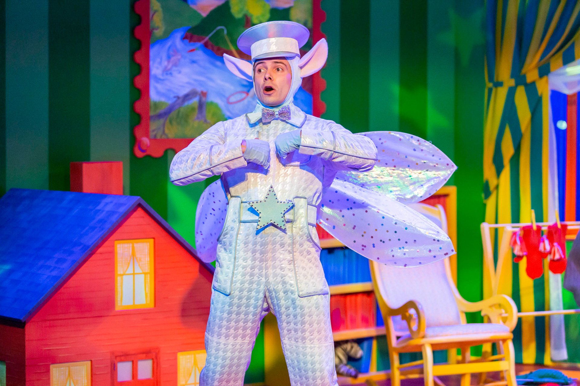 Directed by Alison Watrous, Costume Design by Kevin Copenhaver, Scenic Design by Lisa M. Orzolek, Lighting Design by Charles R. MacLeod, Sound Design by Jason Ducat, Image by Adams VisCom
