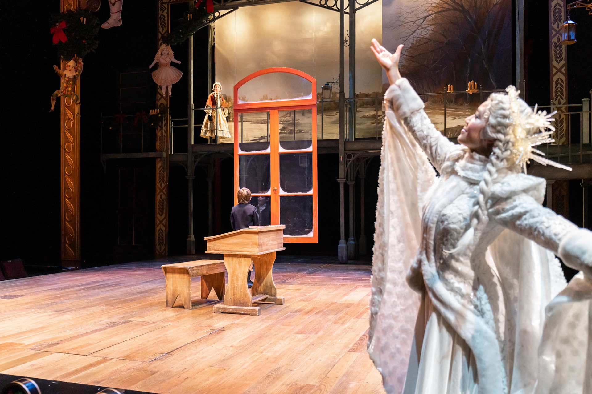 Directed by Anthony Powell, Costume Design by Kevin Copenhaver, Scenic Design by Vicki Smith, Lighting Design by Win-Ling Liao, Sound Design by Melanie Chen Cole