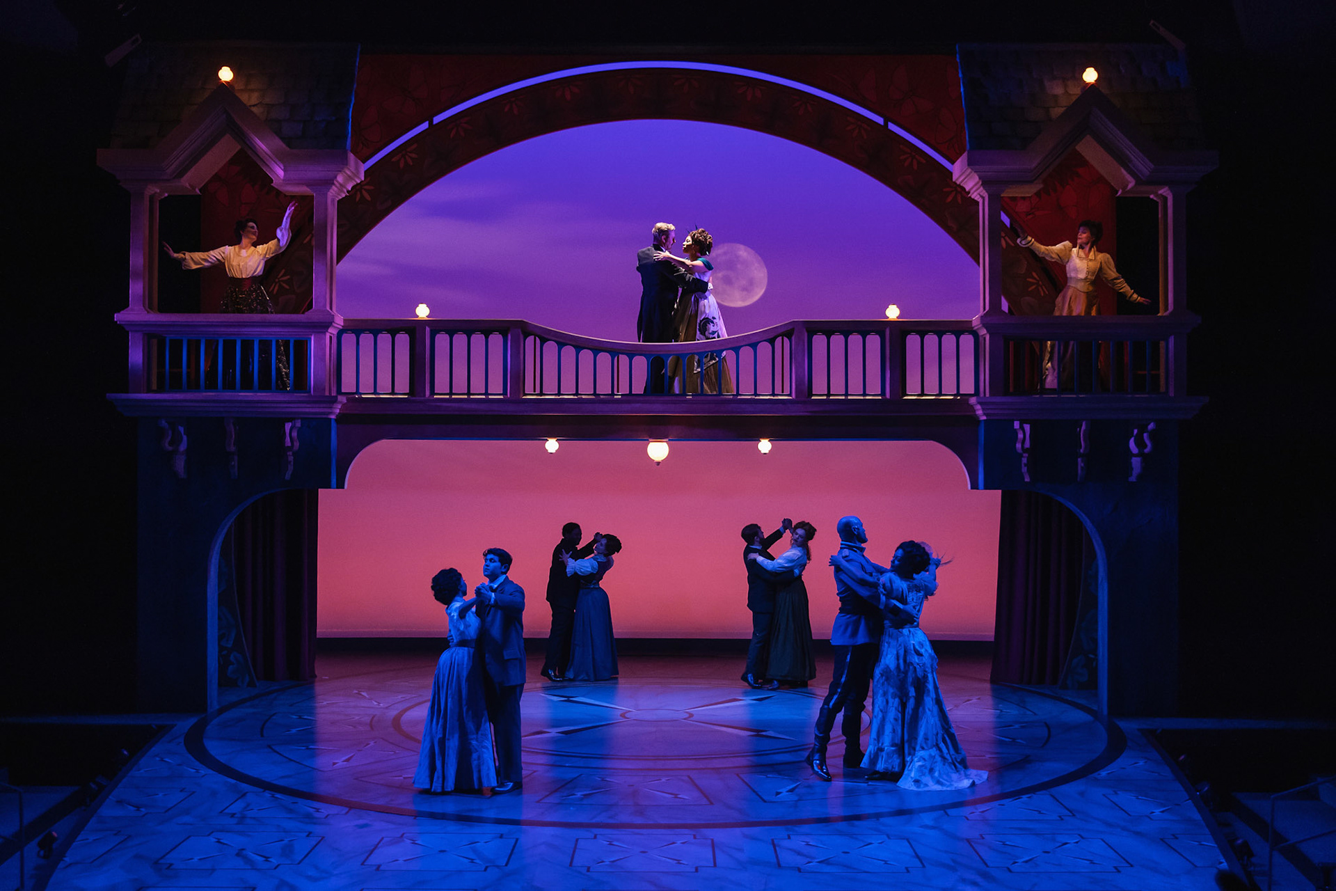 Directed by Chris Coleman, Costume Design by Kevin Copenhaver, Scenic Design by Robert Mark Morgan, Lighting Design by Pablo Santiago, Sound Design by Ken Travis, Image by Amanda Tipton Photography | FB- Amanda Tipton-Photographer | IG - @amandatiptonphotography