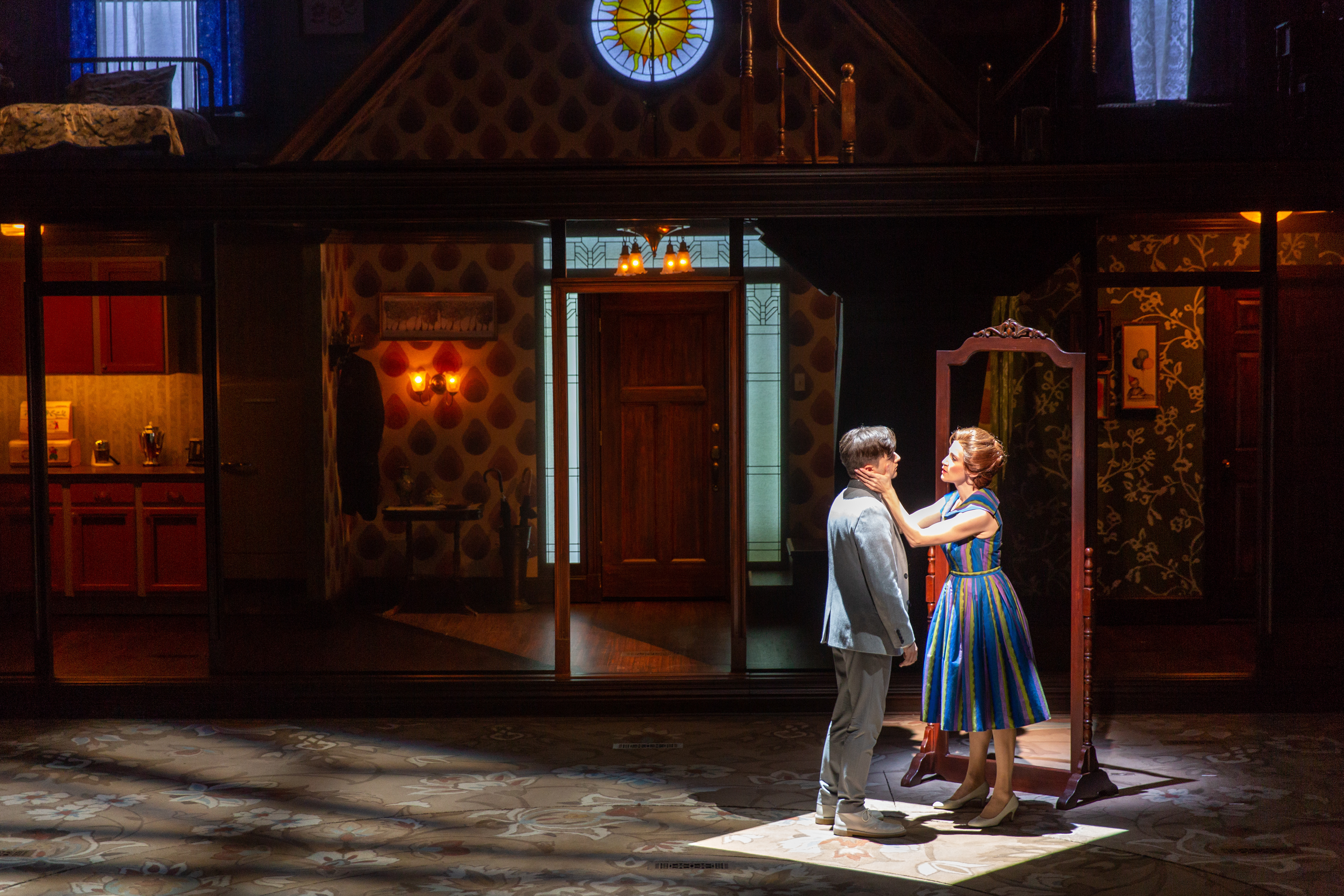 Directed by Sam Buntrock, Costume Design by Kevin Copenhaver, Scenic Design Jason Sherwood, Lighting Design by David Weiner, Sound Design by Ken Travis, Image by Adams VisCom