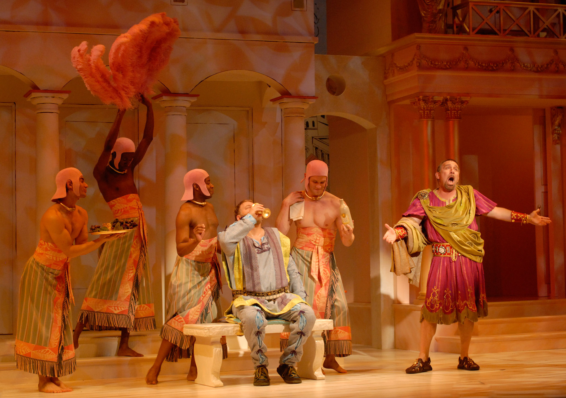 Directed by Bruce Sevy, Costume Design by Kevin Copenhaver, Scenic Design by Vicki Smith, Lighting Design by Don Darnutzer, Sound Design by Craig Breitenbach