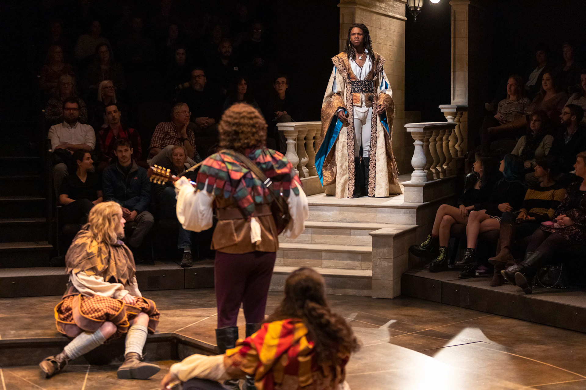 Directed by Chris Coleman, Costume Design by Kevin Copenhaver, Scenic Design by Robert Mark Morgan, Lighting Design by Charles R. MacLeod, Sound Design by Jason Ducat, Image by Adams VisCom