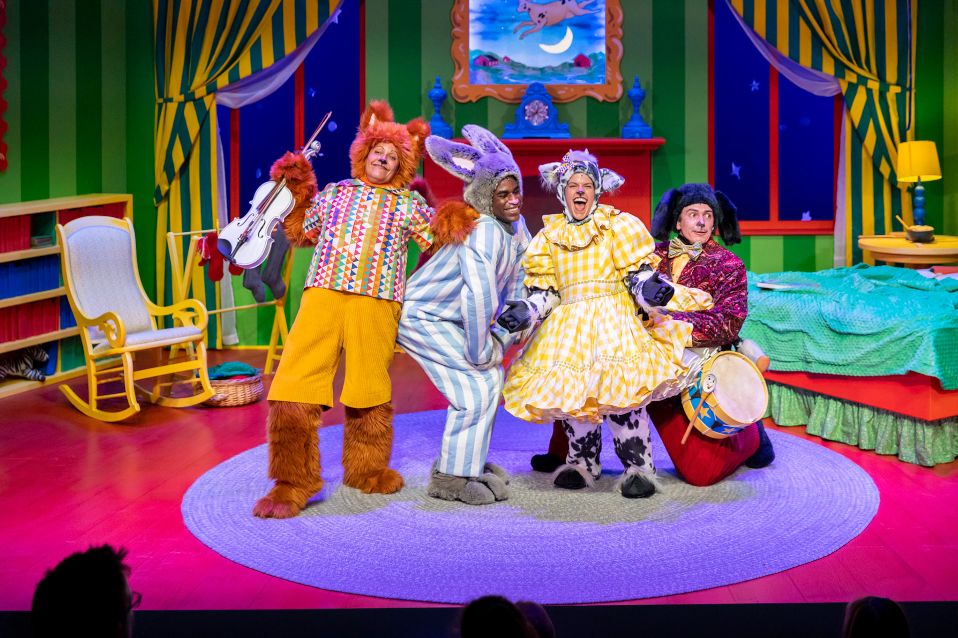 Directed by Alison Watrous, Costume Design by Kevin Copenhaver, Scenic Design by Lisa M. Orzolek, Lighting Design by Charles R. MacLeod, Sound Design by Jason Ducat, Image by Adams VisCom