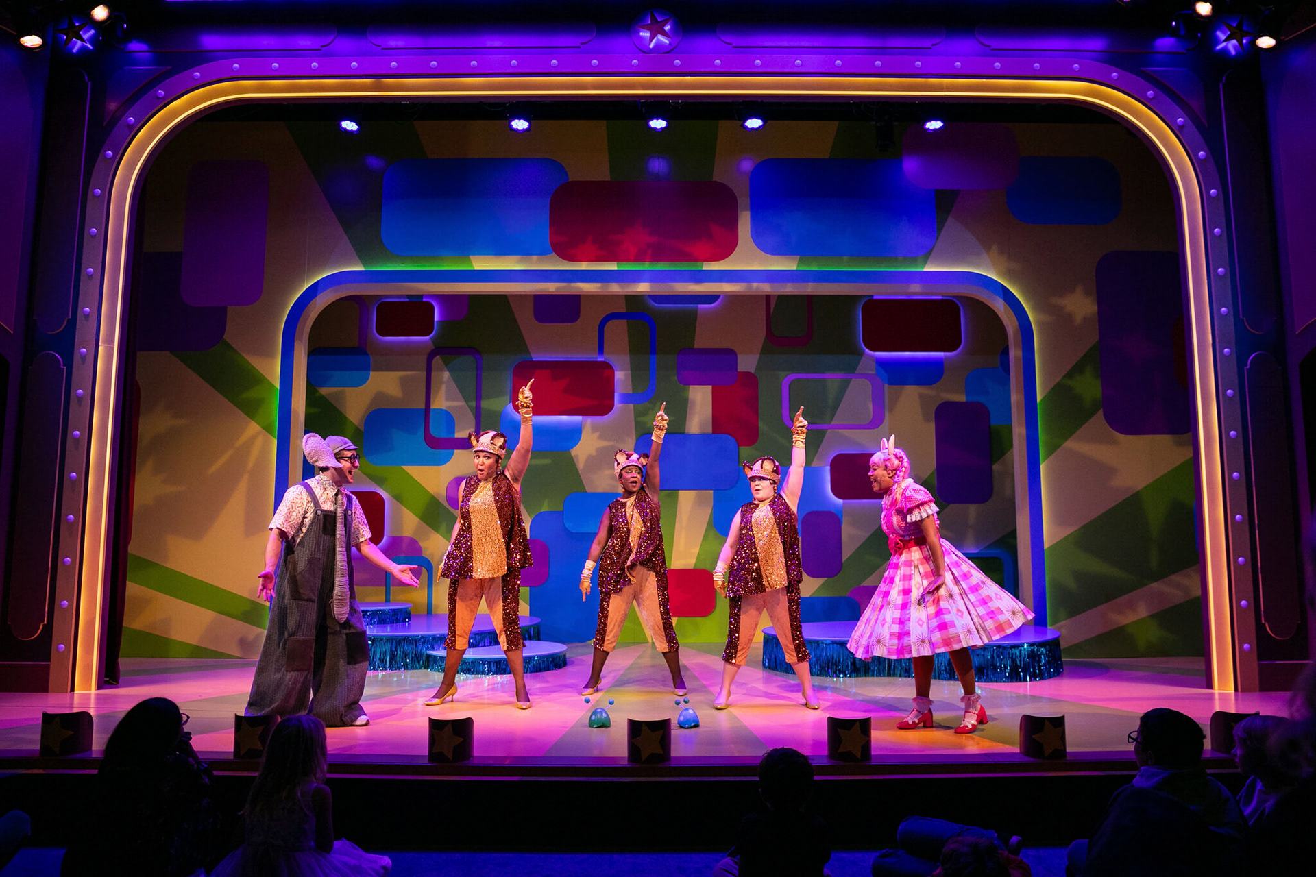 Directed by Alison Watrous, Costume Design by Kevin Copenhaver, Scenic Design by Lisa M. Orzolek, Lighting Design by Charles R. MacLeod, Sound Design by Jason Ducat, Image by Jamie Kraus Photography