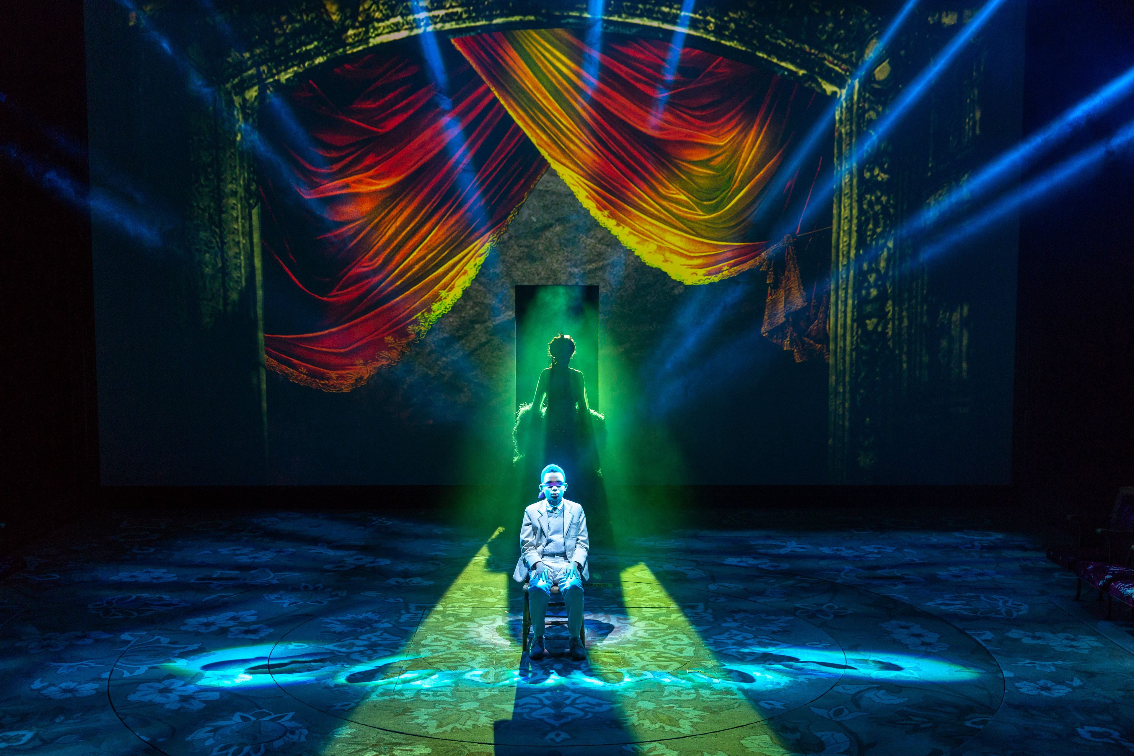 Directed by Sam Buntrock, Costume Design by Kevin Copenhaver, Scenic Design Jason Sherwood, Lighting Design by David Weiner, Sound Design by Ken Travis, Image by Adams VisCom