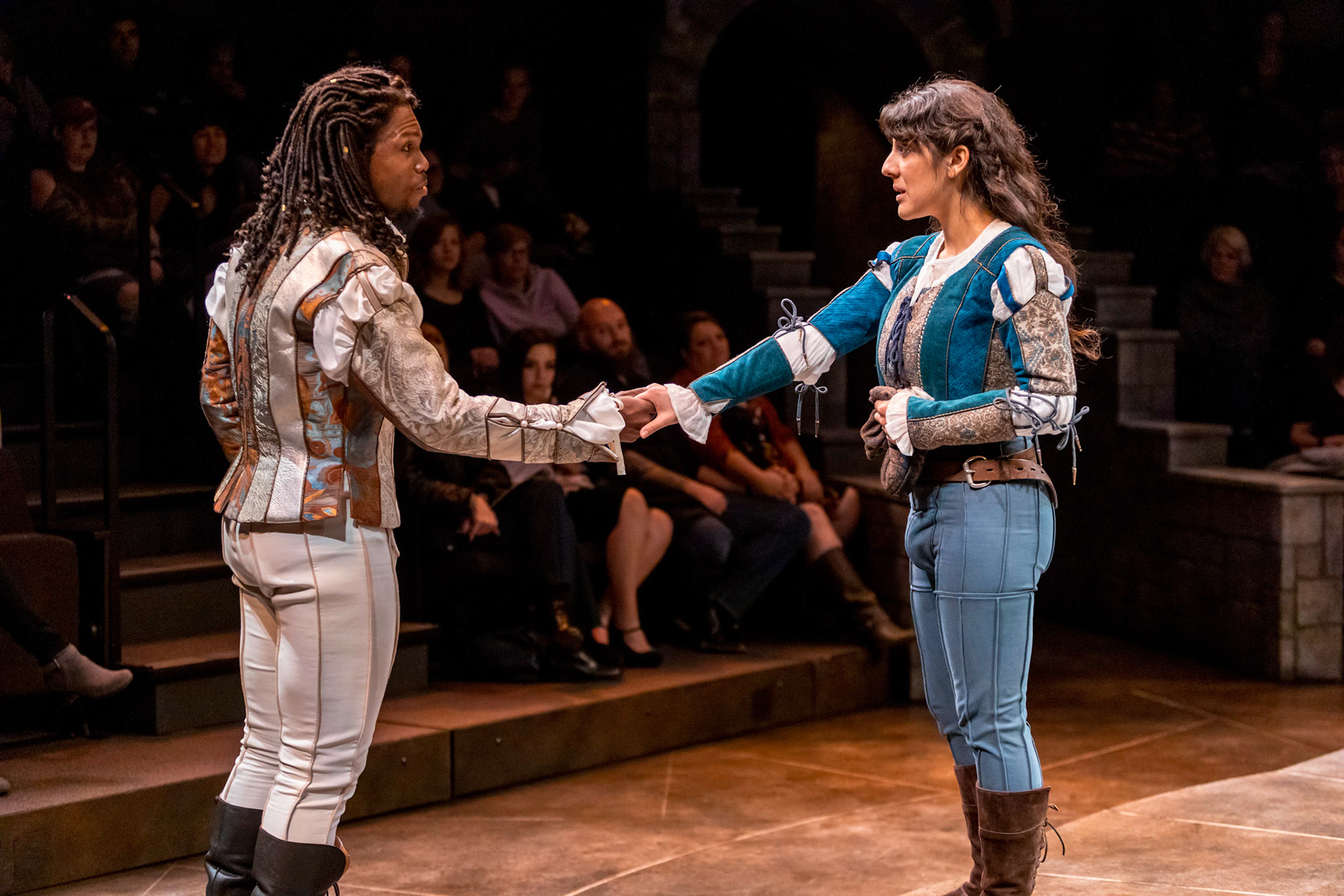 Directed by Chris Coleman, Costume Design by Kevin Copenhaver, Scenic Design by Robert Mark Morgan, Lighting Design by Charles R. MacLeod, Sound Design by Jason Ducat, Image by Adams VisCom