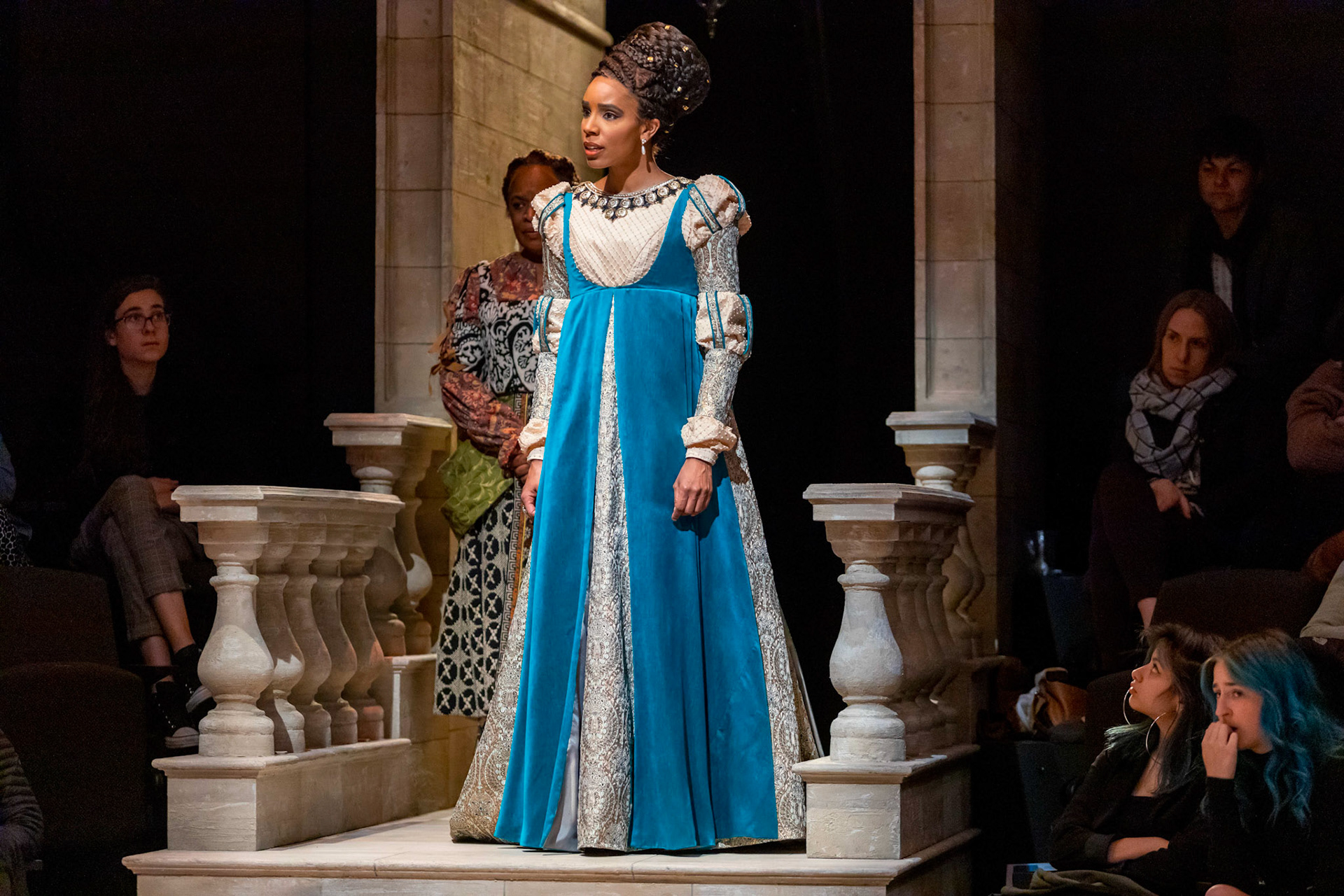 Directed by Chris Coleman, Costume Design by Kevin Copenhaver, Scenic Design by Robert Mark Morgan, Lighting Design by Charles R. MacLeod, Sound Design by Jason Ducat, Image by Adams VisCom