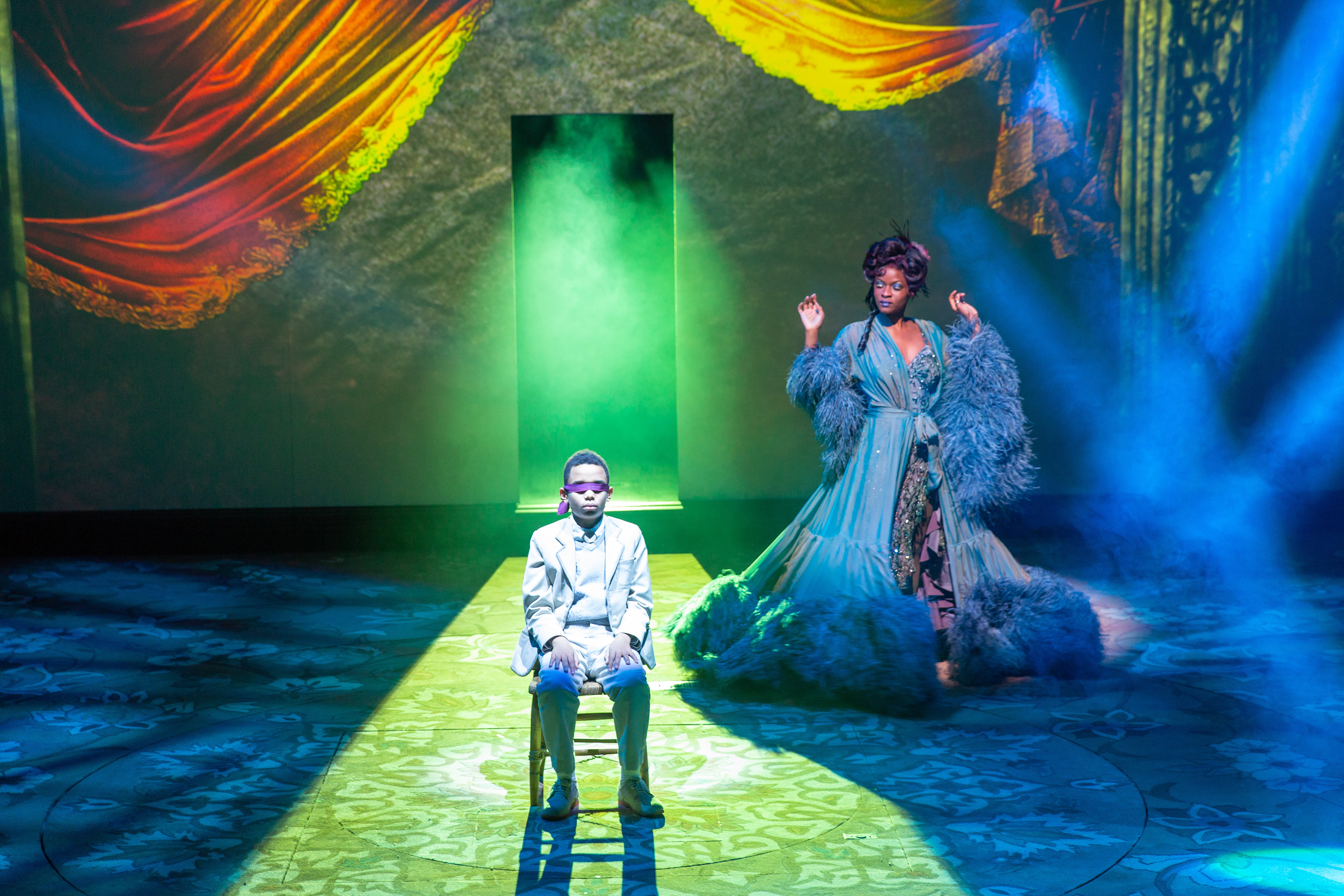 Directed by Sam Buntrock, Costume Design by Kevin Copenhaver, Scenic Design Jason Sherwood, Lighting Design by David Weiner, Sound Design by Ken Travis, Image by Adams VisCom