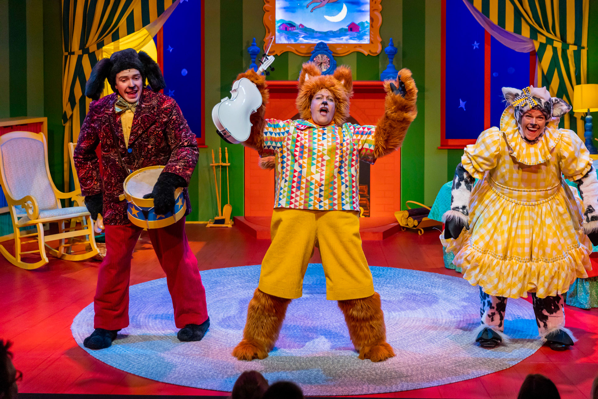 Directed by Alison Watrous, Costume Design by Kevin Copenhaver, Scenic Design by Lisa M. Orzolek, Lighting Design by Charles R. MacLeod, Sound Design by Jason Ducat, Image by Adams VisCom