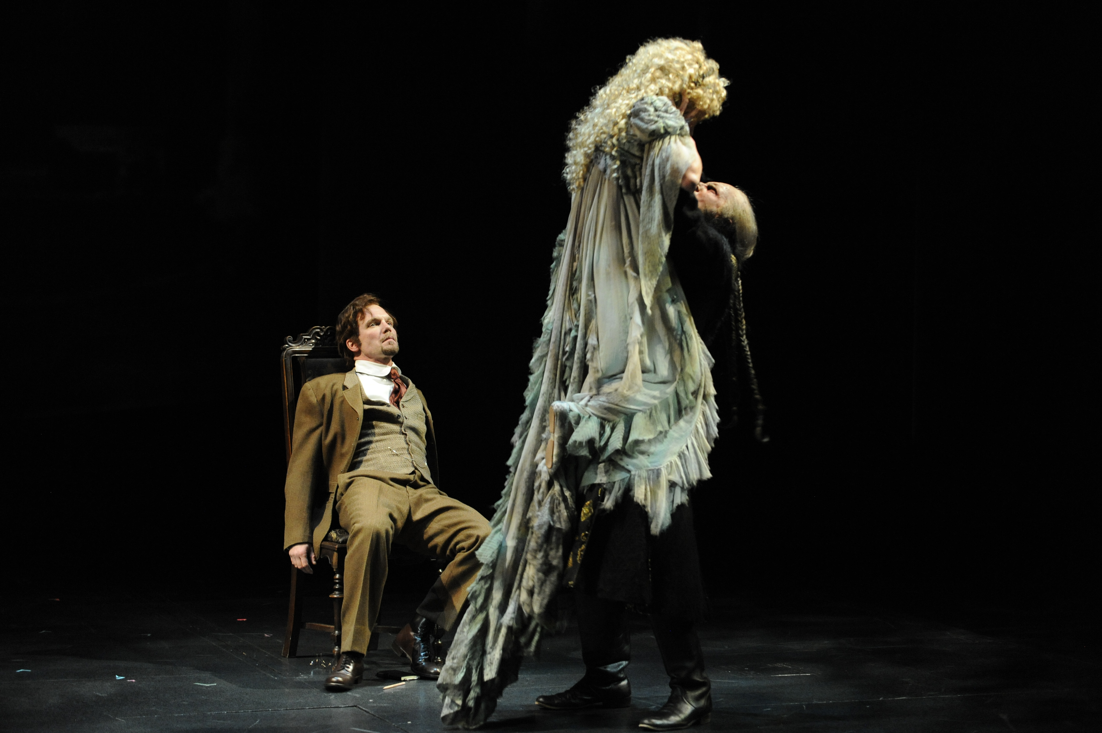 Directed by Bruce Sevy, Costume Design by Kevin Copenhaver, Scenic Design by Vicki Smith, Lighting Design by Don Darnutzer, Sound Design by Craig Breitenbach