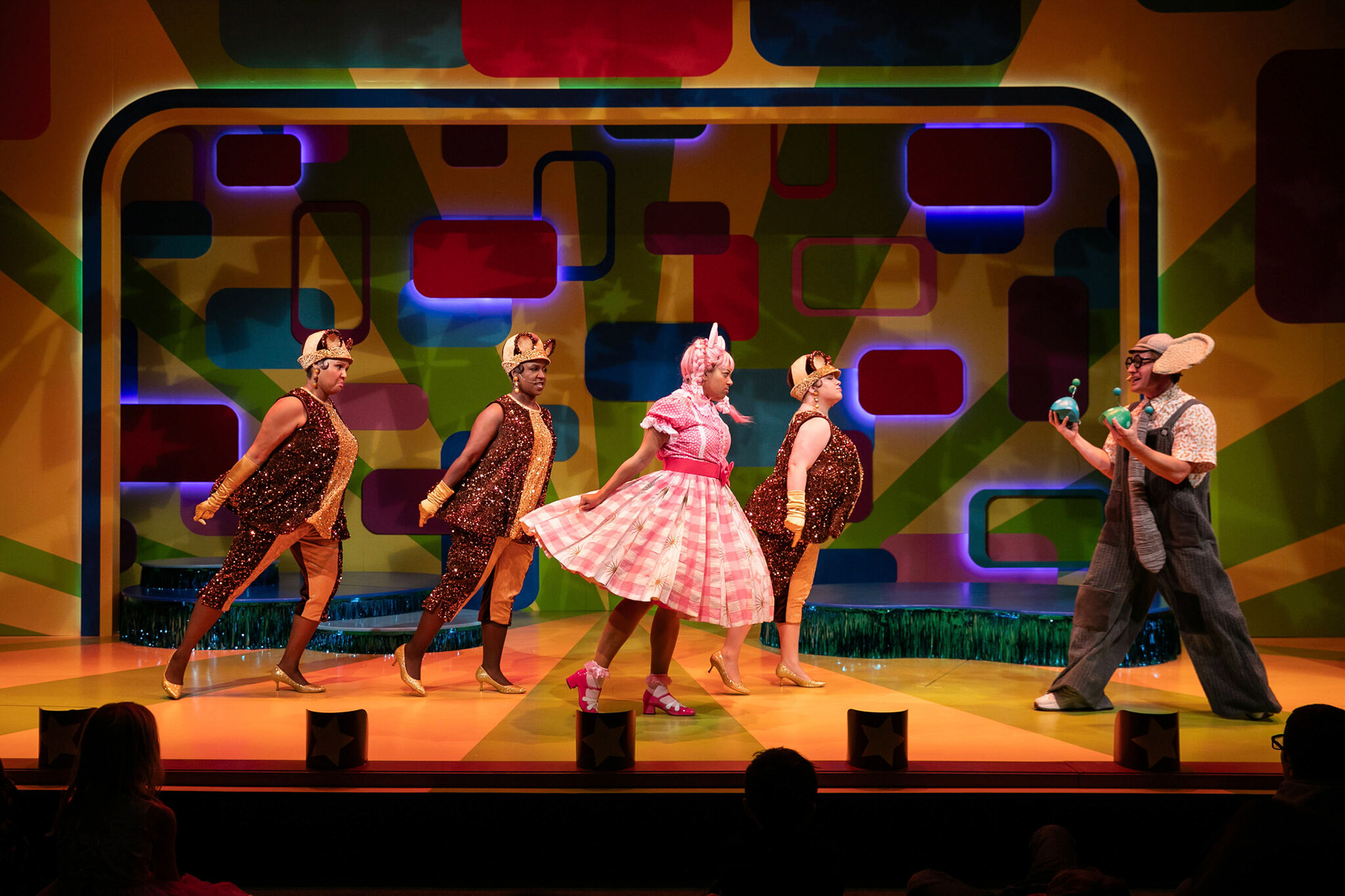 Directed by Alison Watrous, Costume Design by Kevin Copenhaver, Scenic Design by Lisa M. Orzolek, Lighting Design by Charles R. MacLeod, Sound Design by Jason Ducat, Image by Jamie Kraus Photography