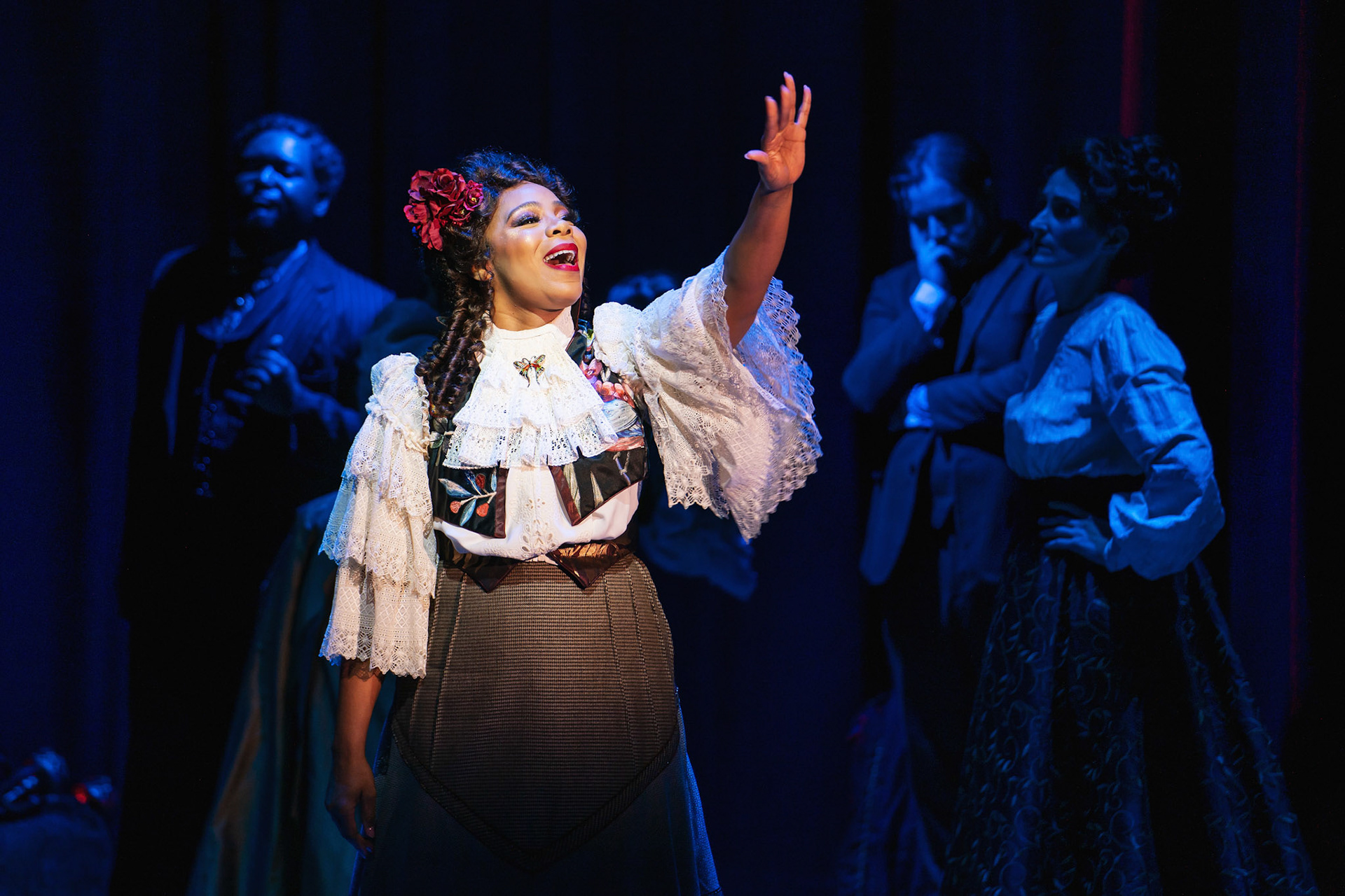 Directed by Chris Coleman, Costume Design by Kevin Copenhaver, Scenic Design by Robert Mark Morgan, Lighting Design by Pablo Santiago, Sound Design by Ken Travis, Image by Amanda Tipton Photography | FB- Amanda Tipton-Photographer | IG - @amandatiptonphotography