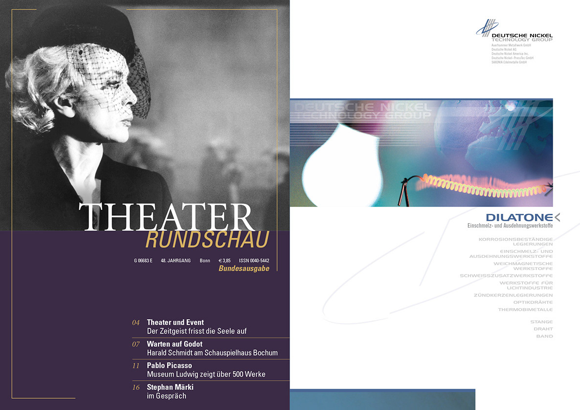 Editorial Design, Kataloge Industrie