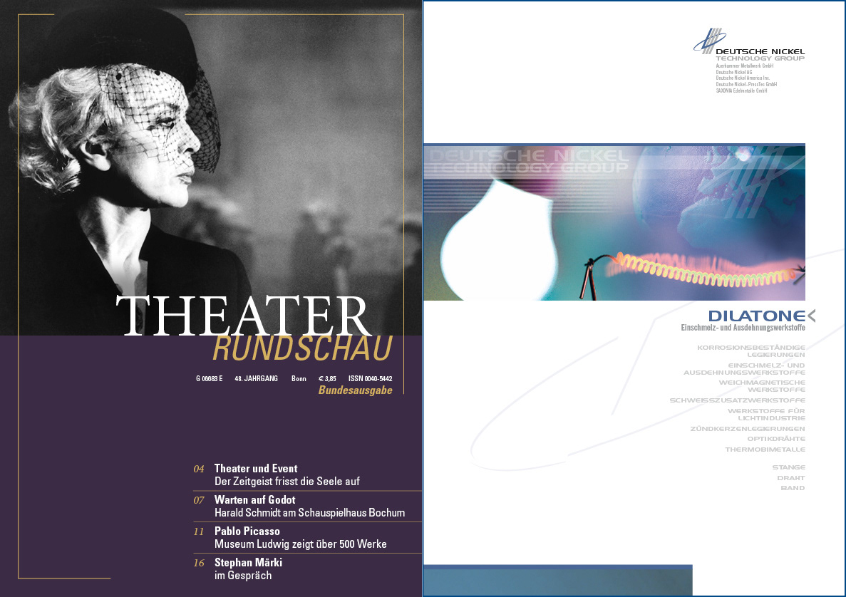 Editorial Design, Kataloge Industrie