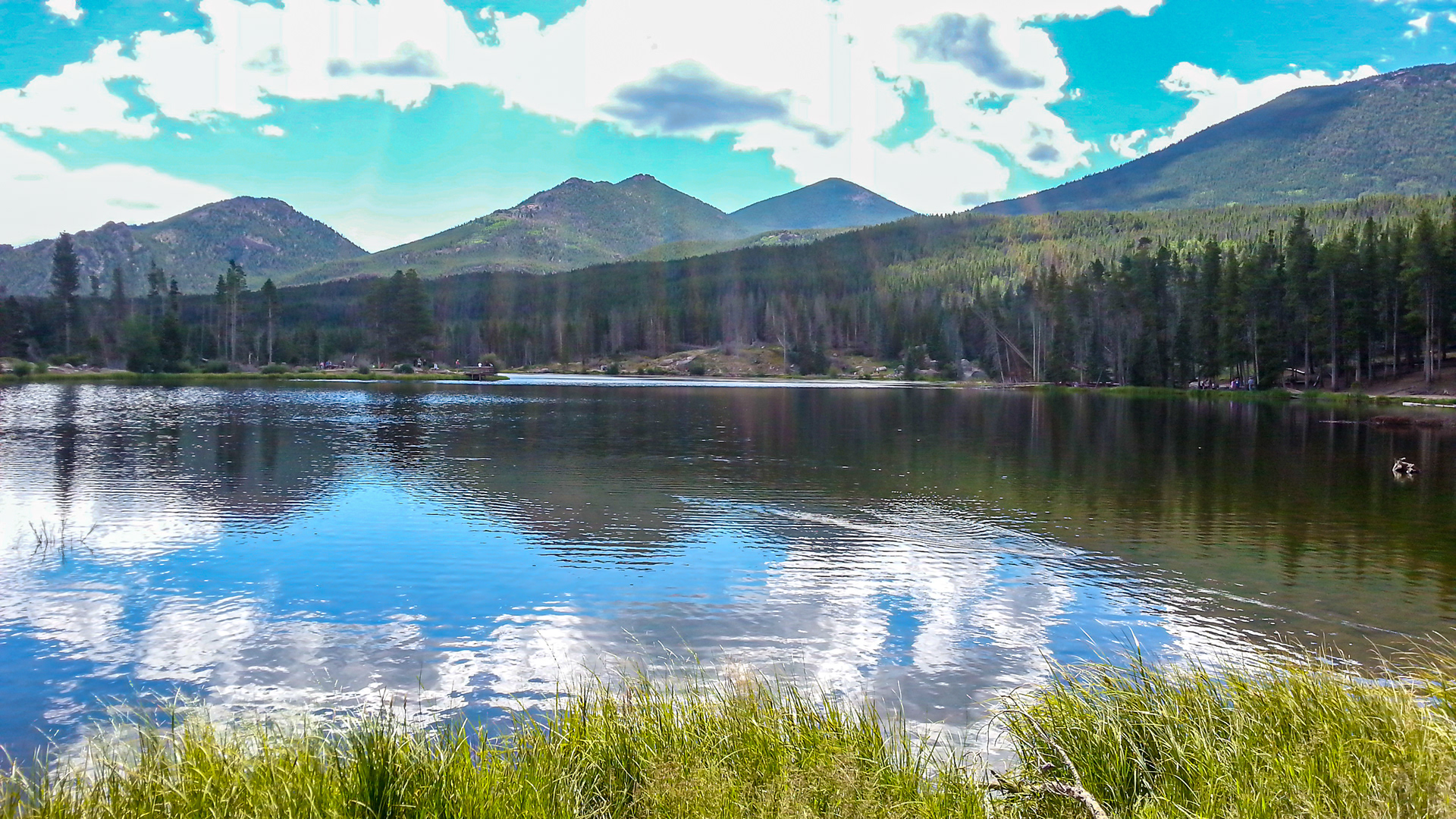Self Reflection: Water on Water (The Rockies, CO)