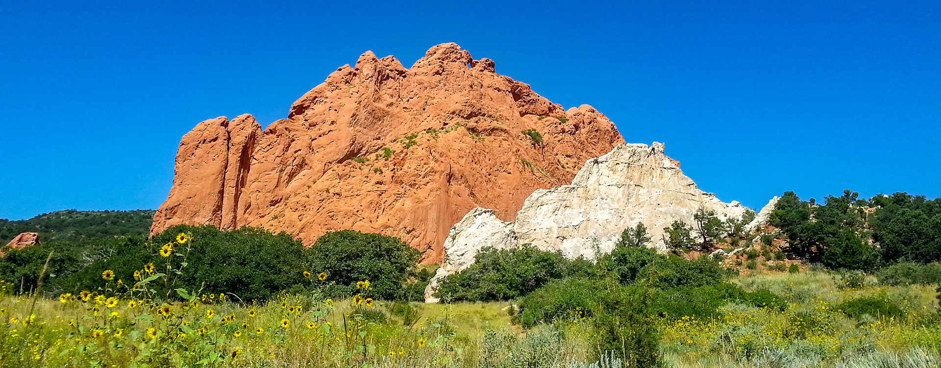 Burning Sandstone (Garden of the Gods, Colorado Spring, CO)