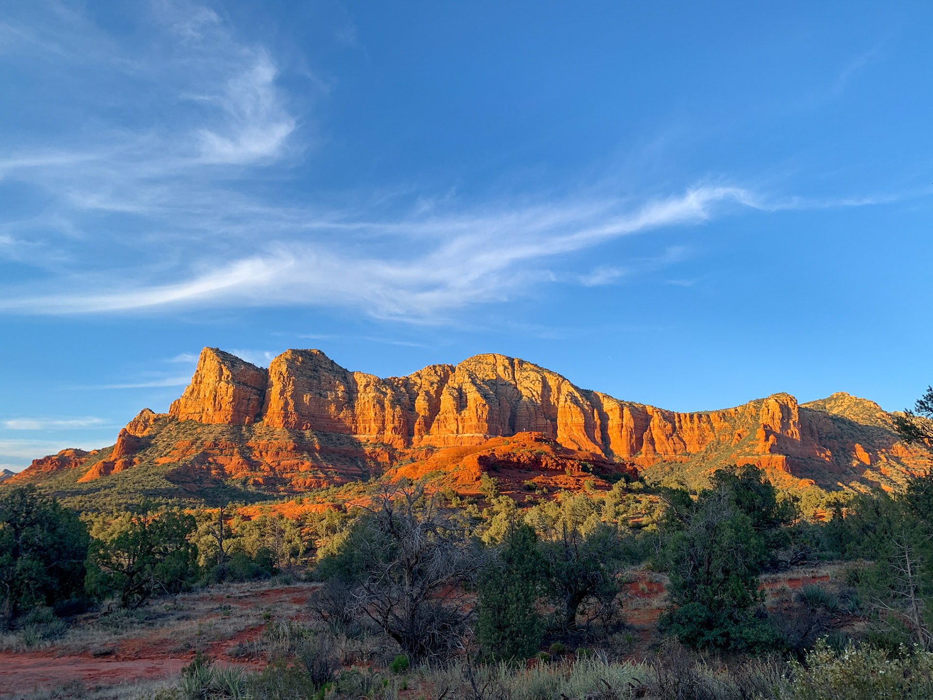 Golden hour in Sedona