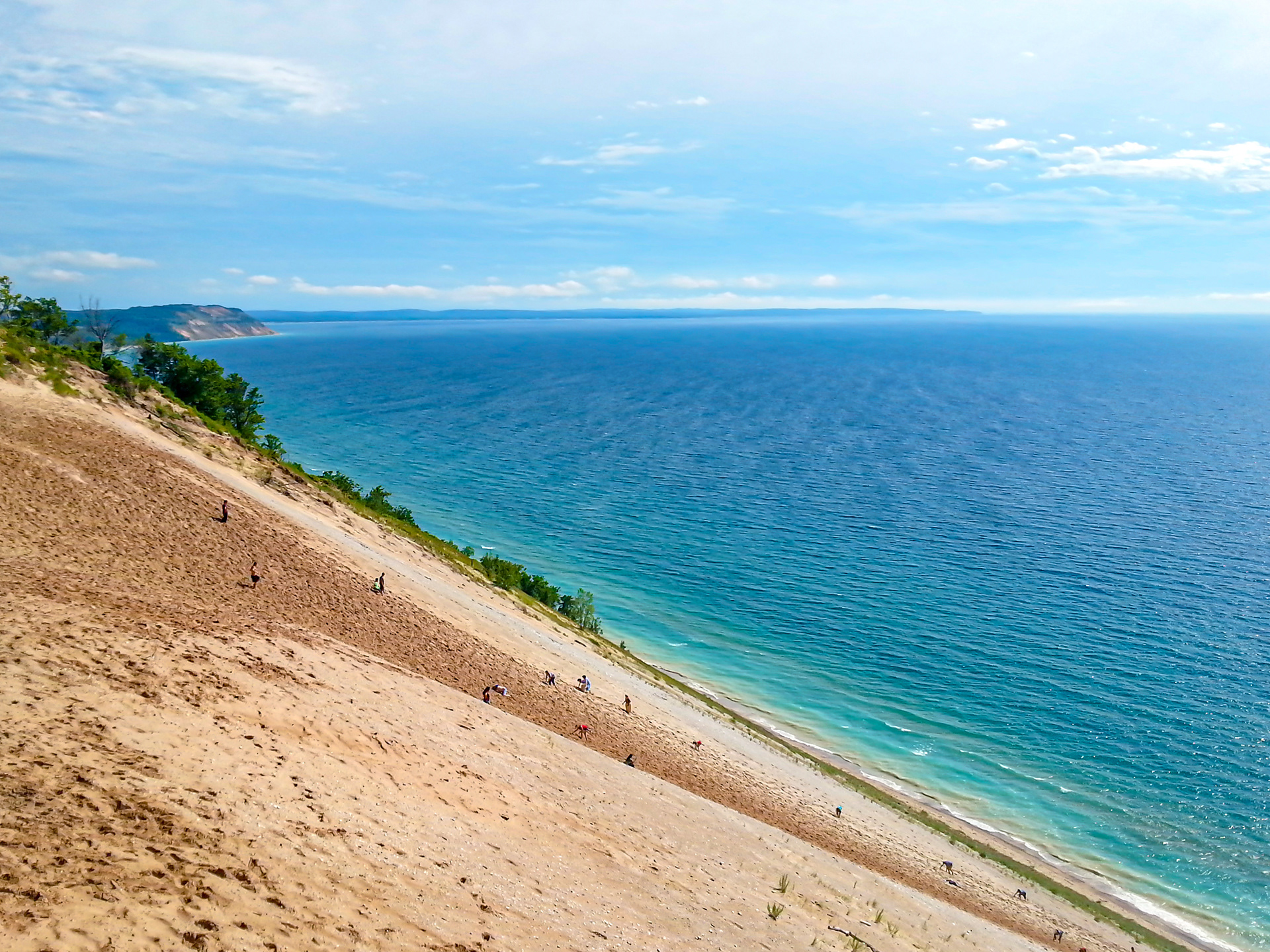 Rolling Gold (45 degree inclined beach, Sleeping Bear Dunes, Maple City, MI)