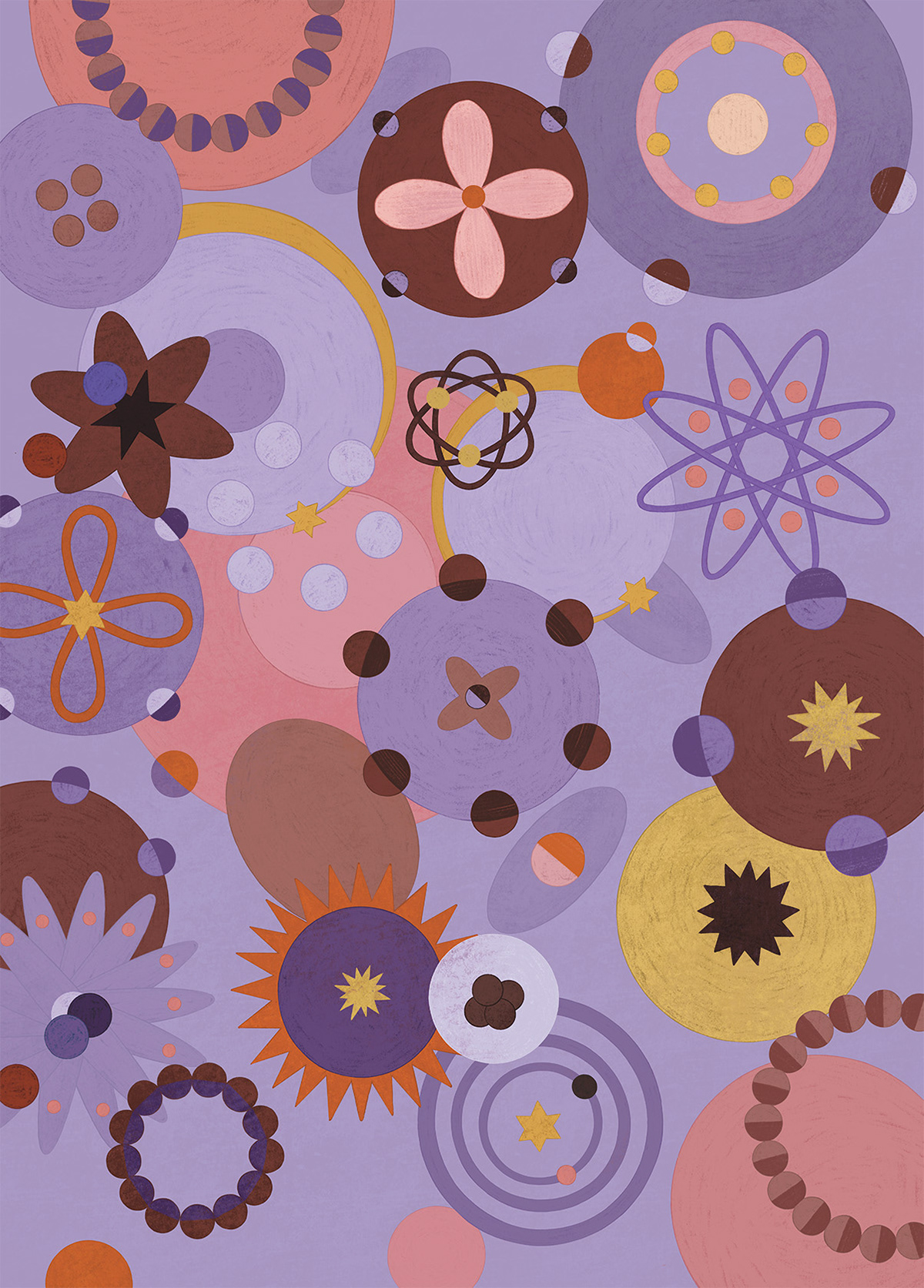 Chaotic mix of predictable things, endlessy in circles.