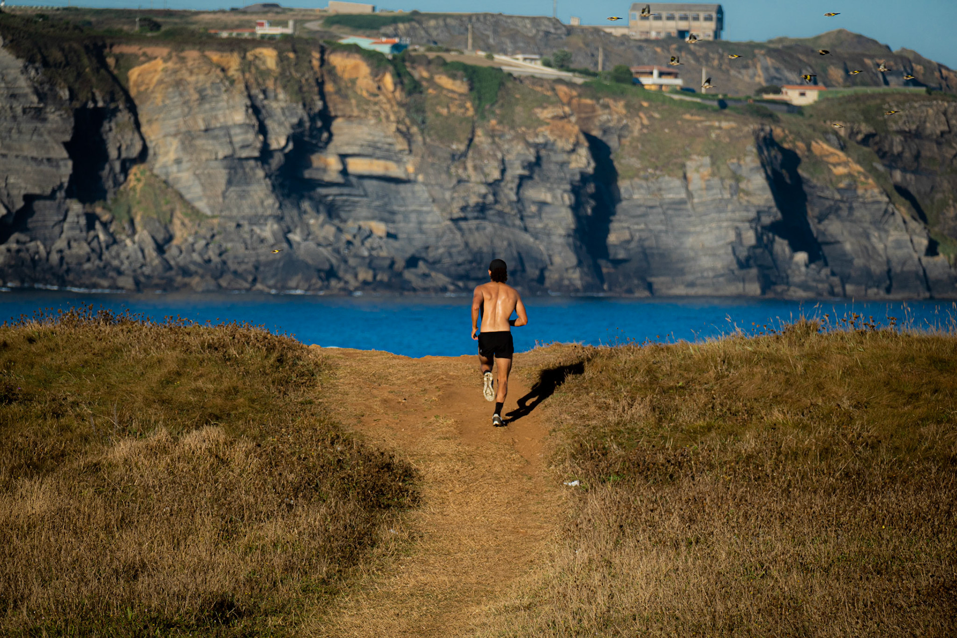 Man running