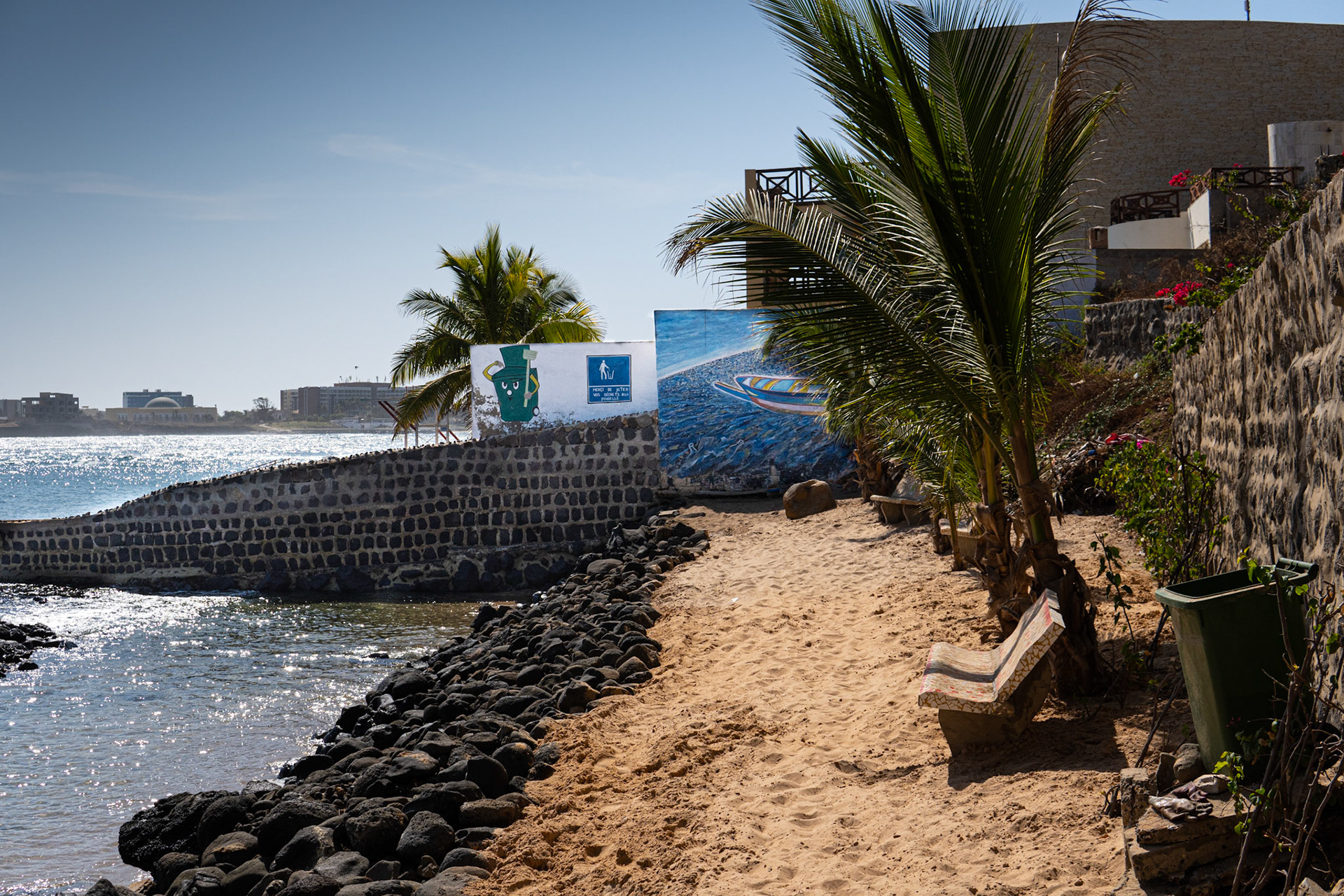 small beach (Senegal, Dakar)