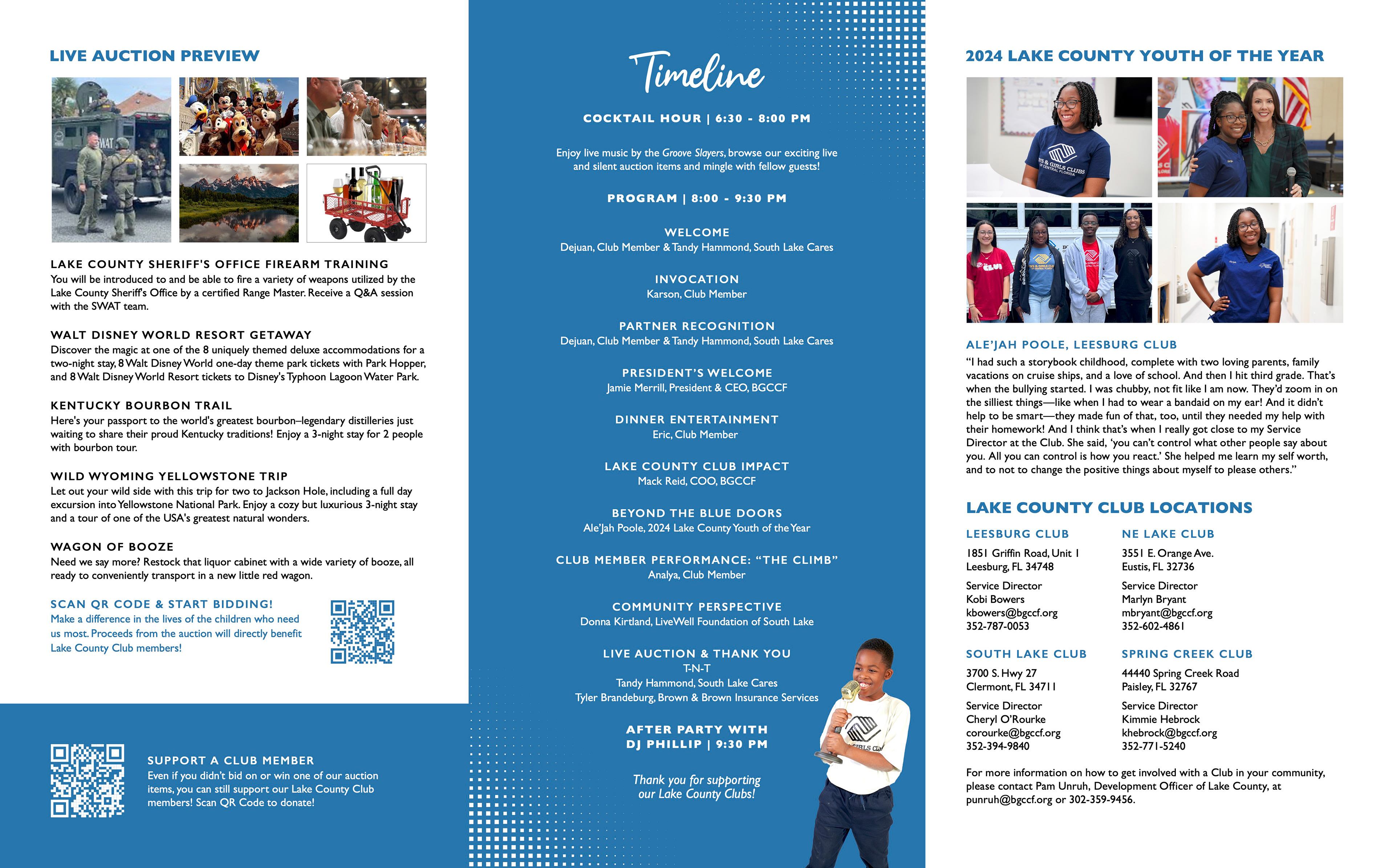 Print Program Trifold (inside)