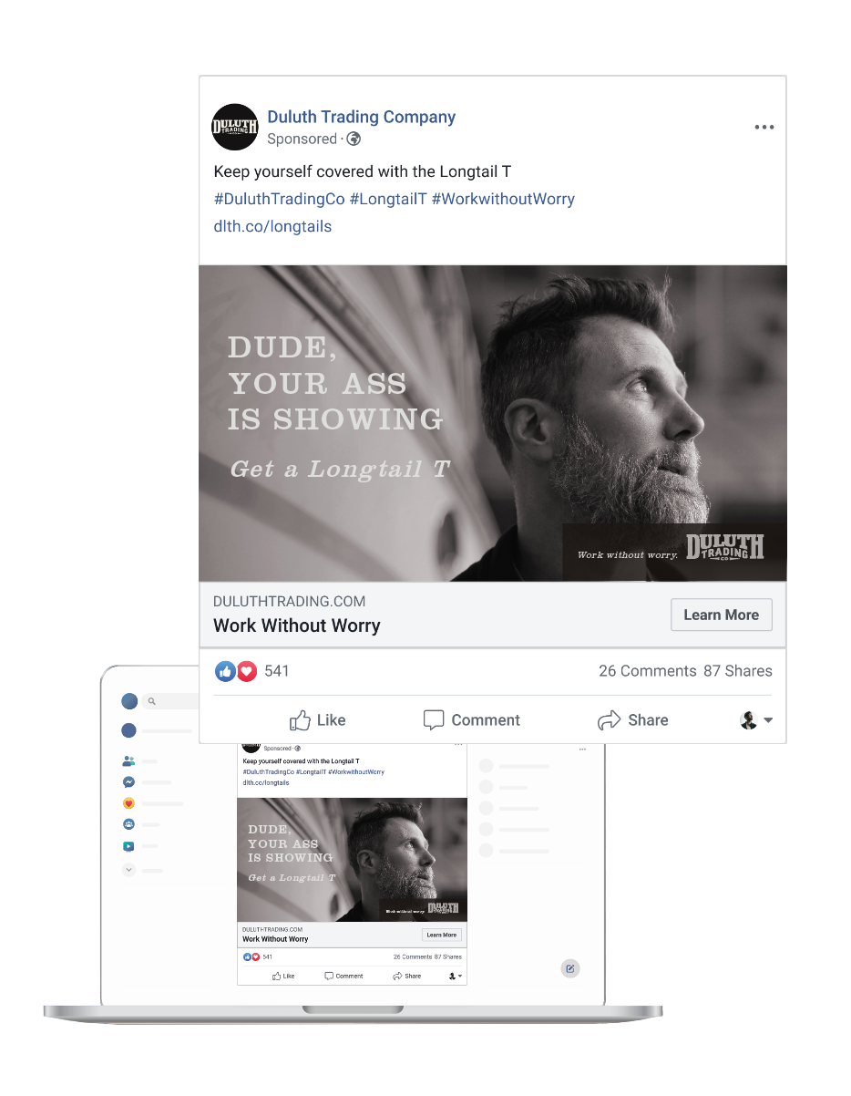 Facebook Ad- Desktop