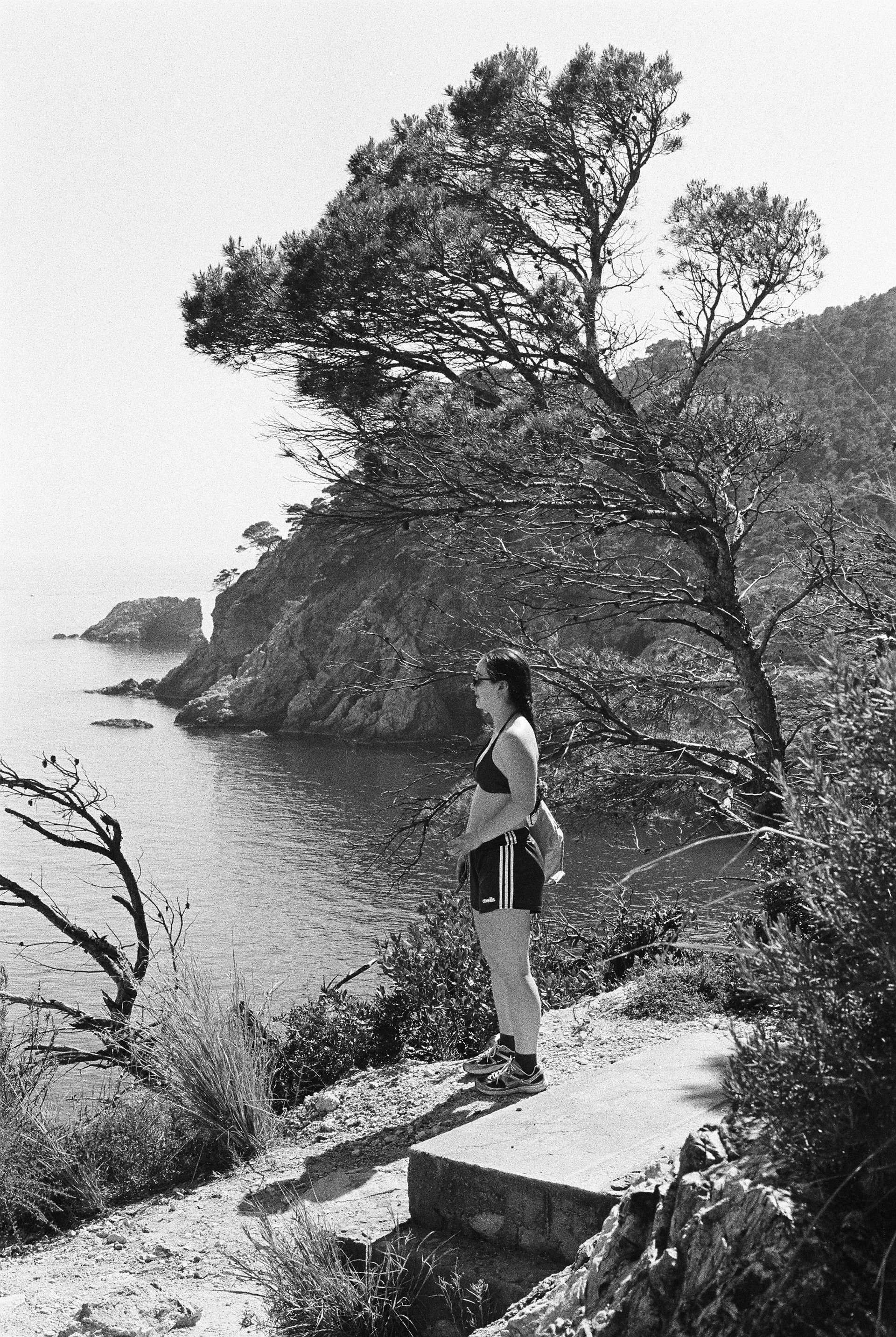 Cliffs. 35mm Canon FT QL.