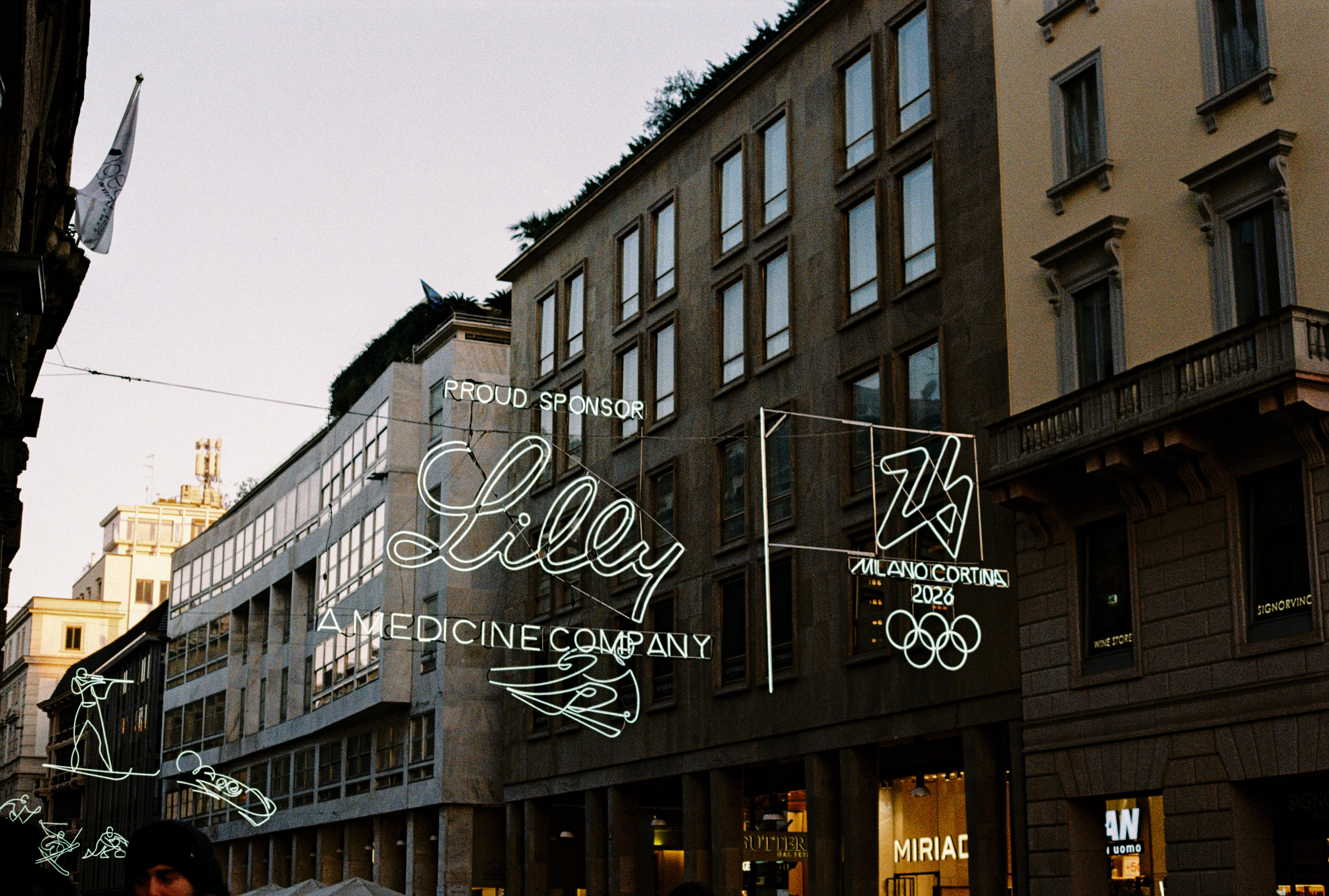 Milano-Cortina Winter Olympics. 35mm, Canon FT QL.