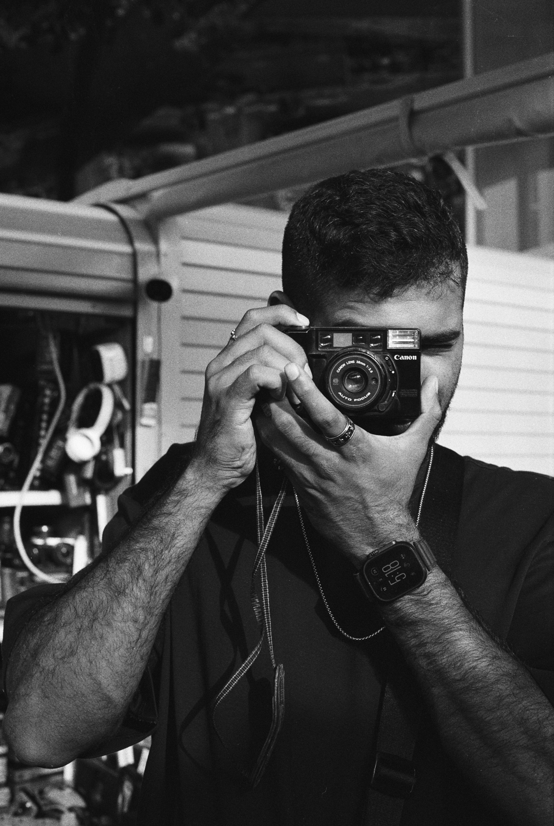 Kritin at Encants. 35mm Canon FT QL.