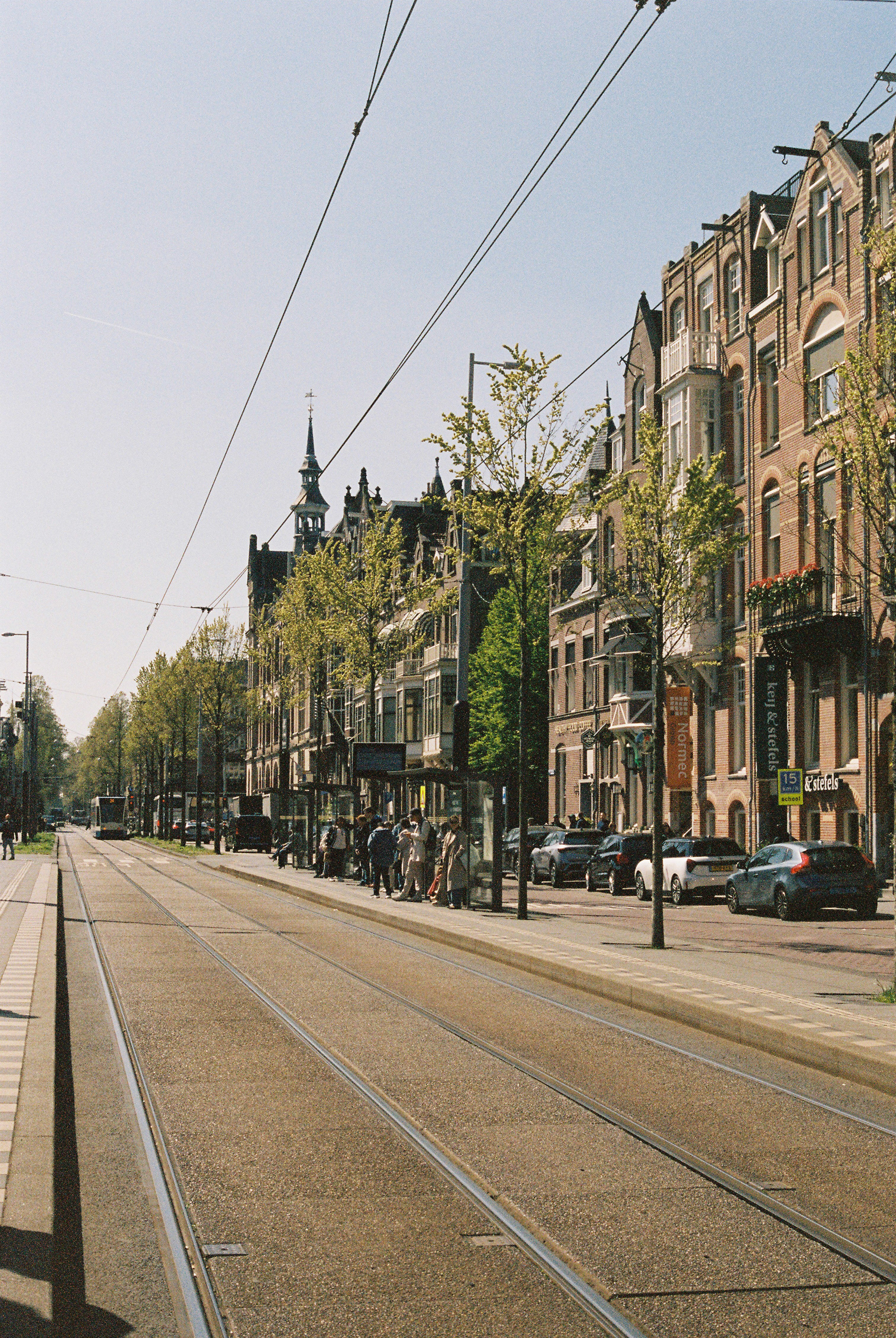 Trams. 35mm, Canon FT QL.