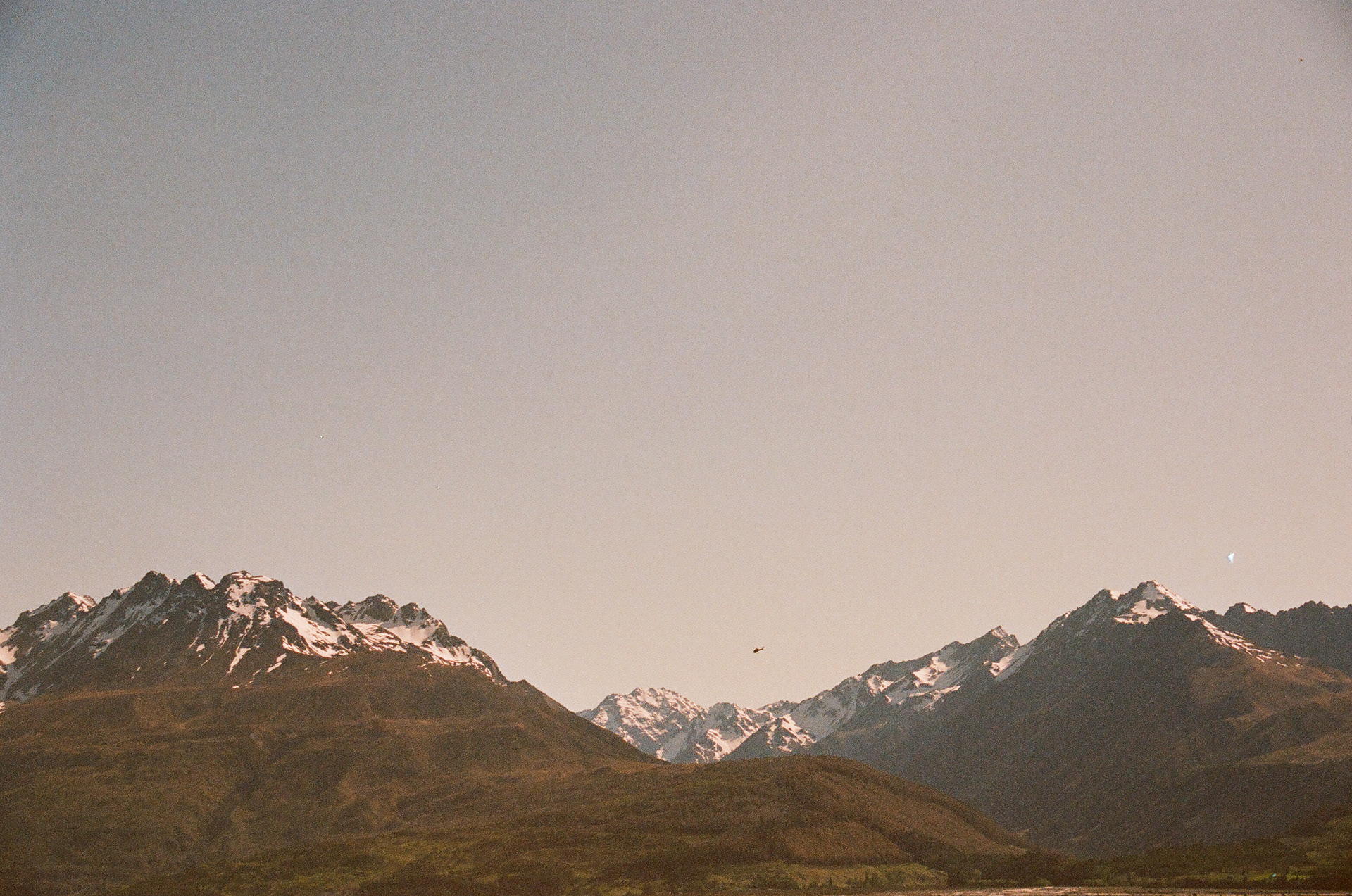 Southern Alps, NZ. 35mm, Canon EOS Rebel S.
