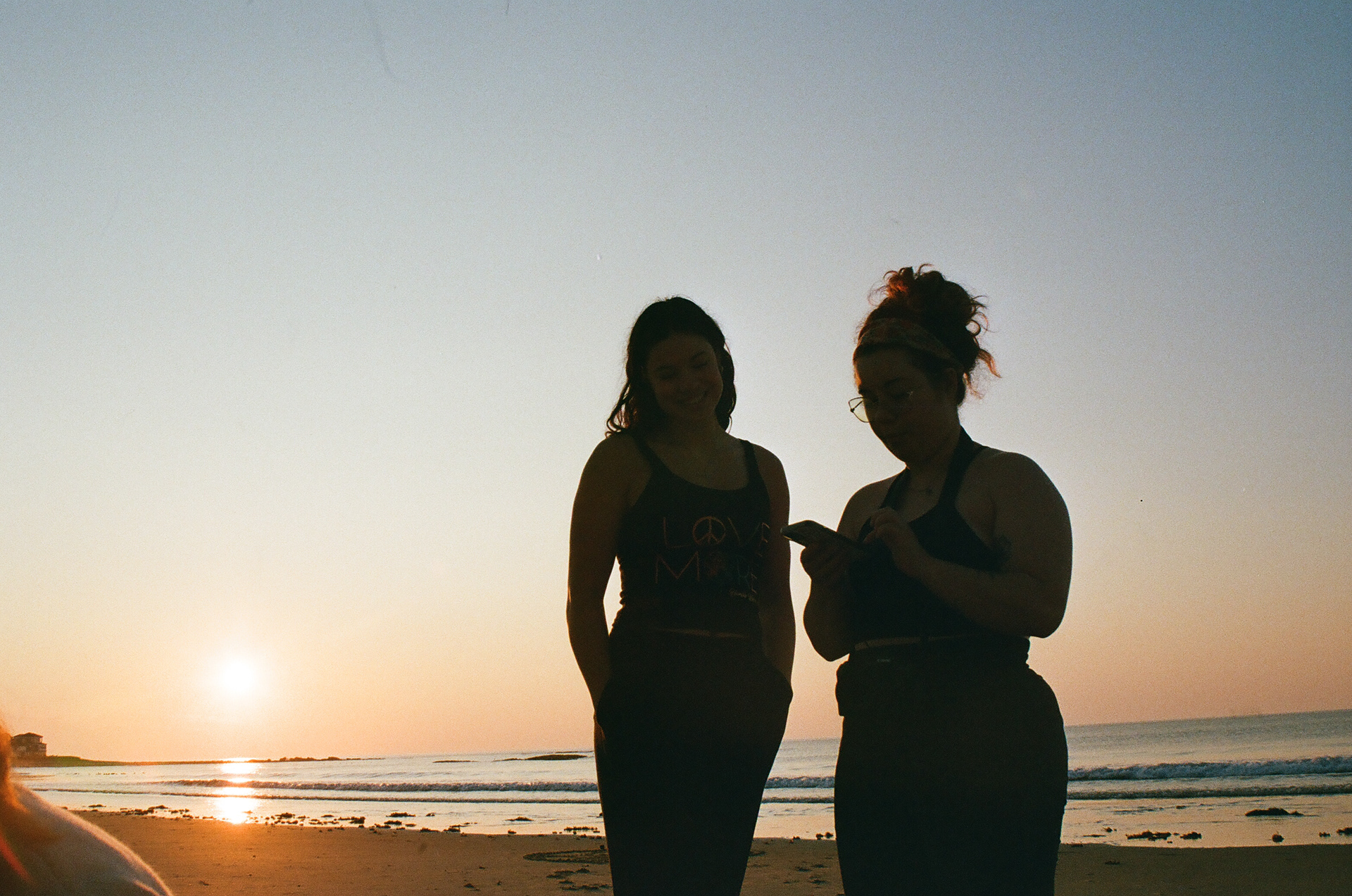 Gabbie and Ally. 35mm, Canon FT QL.