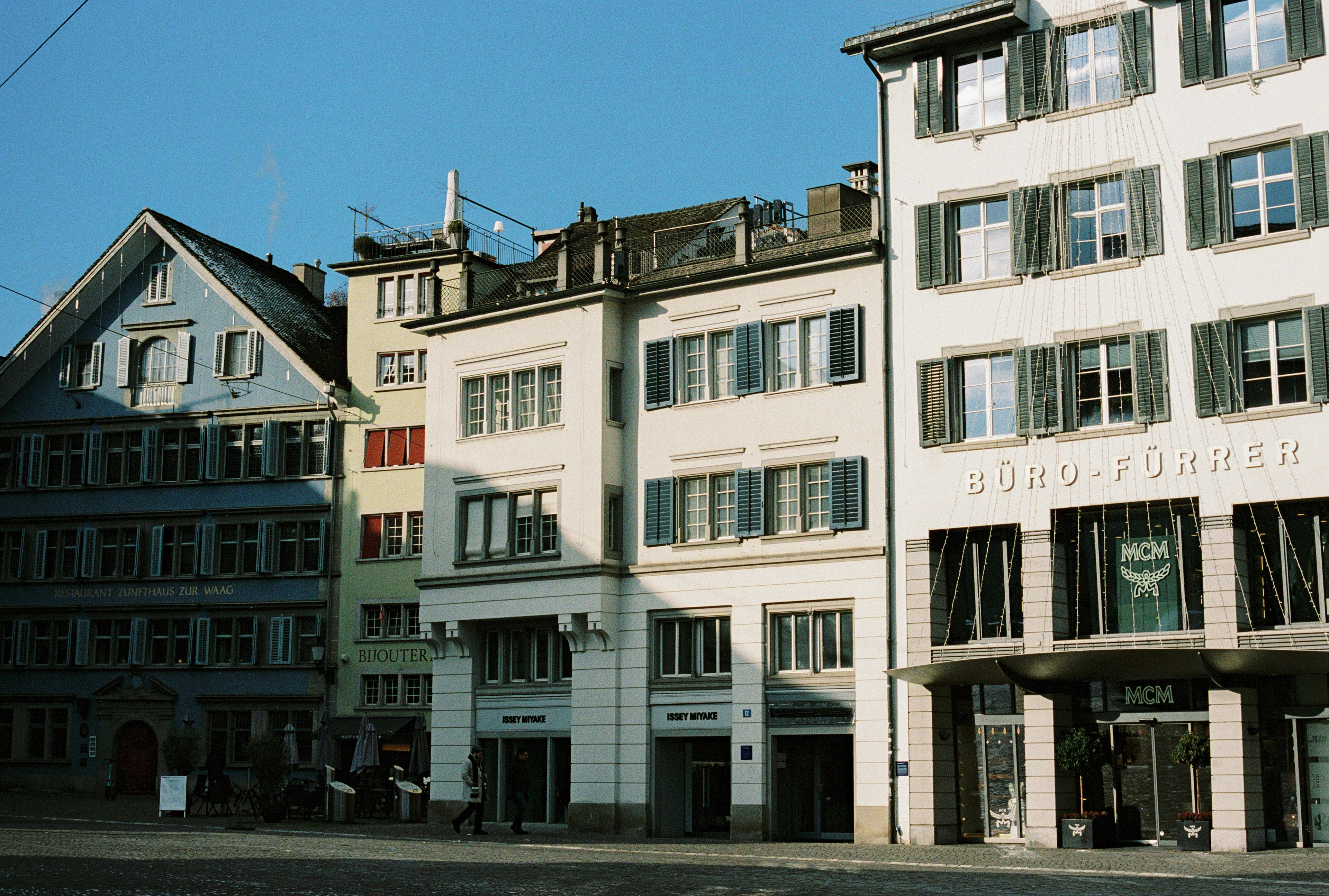 Swiss Building. 35mm, Canon FT QL.