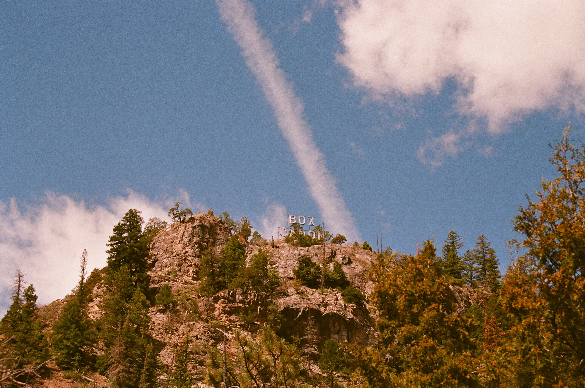 Box Canyon, Ouray. 35mm, Canon FT QL.
