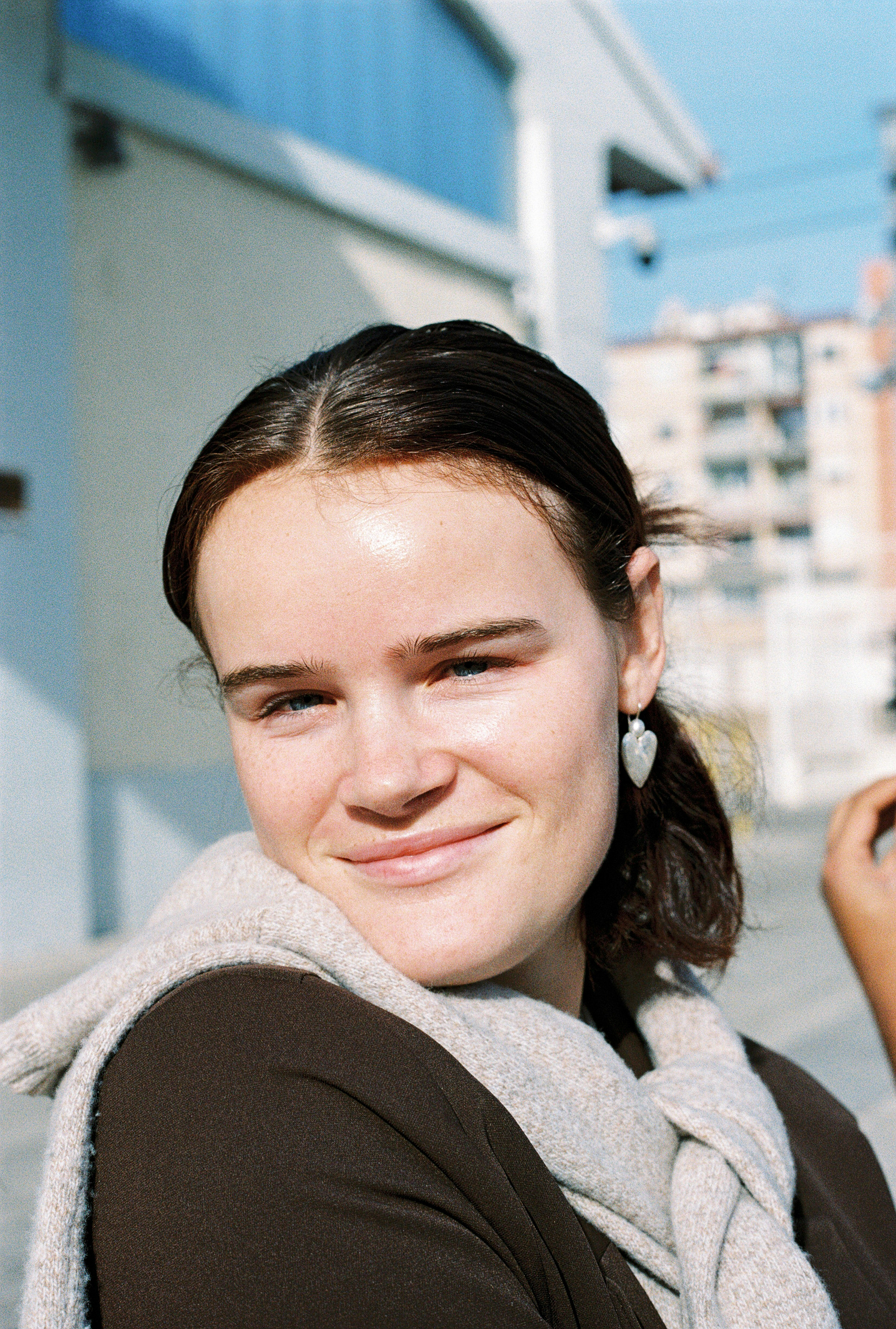 Tess, in Tarragona. 35mm Canon FT QL.