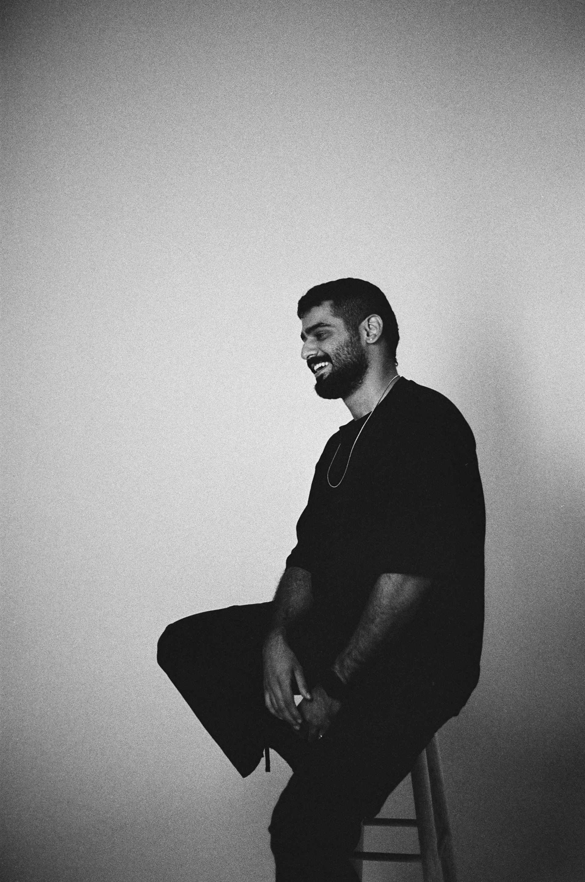 Kritin in the Studio. 35mm Canon FT QL.