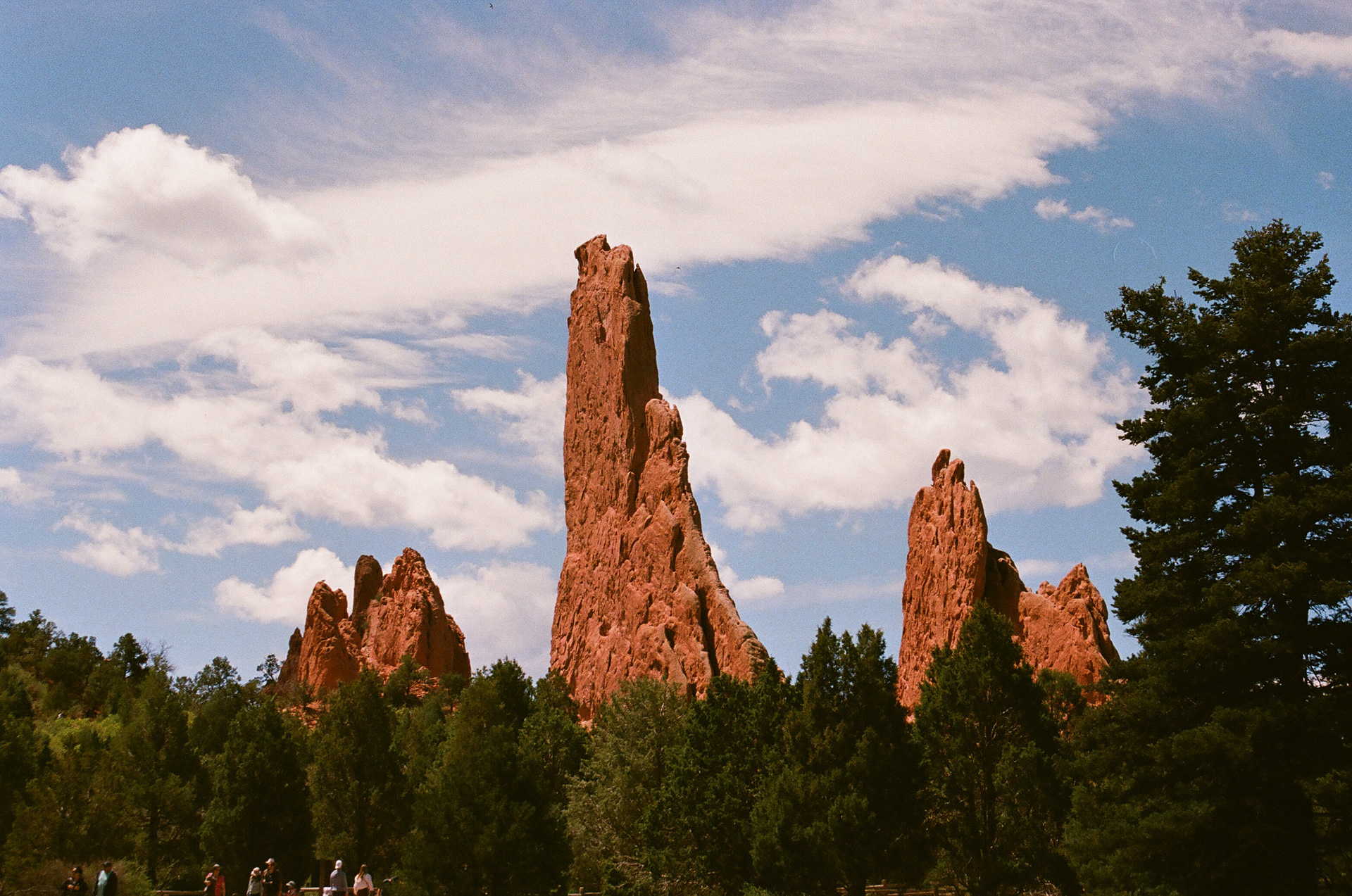 Garden of the Gods. 35mm, Canon FT QL.
