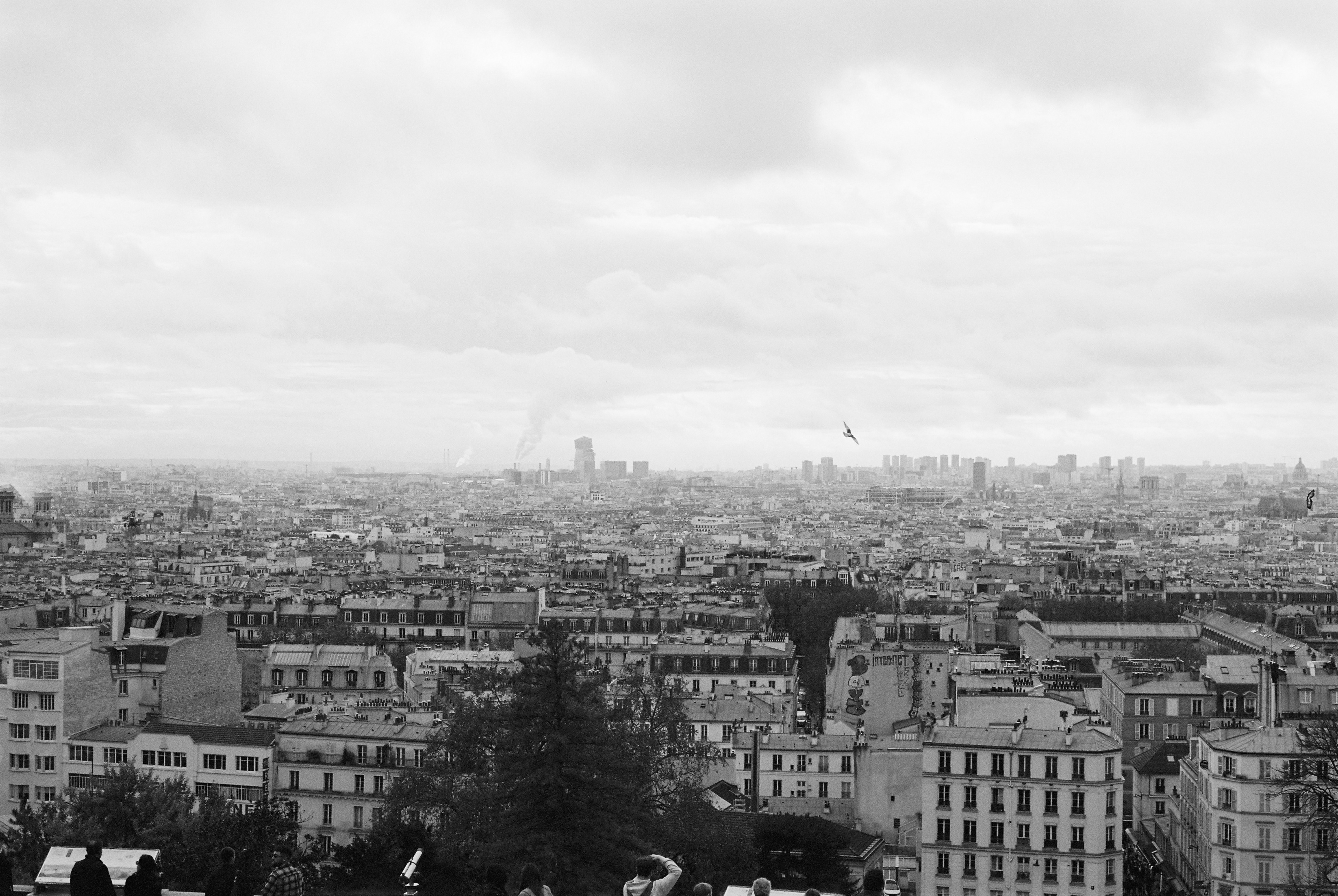 Montmartre View. 35mm, Canon FT QL.