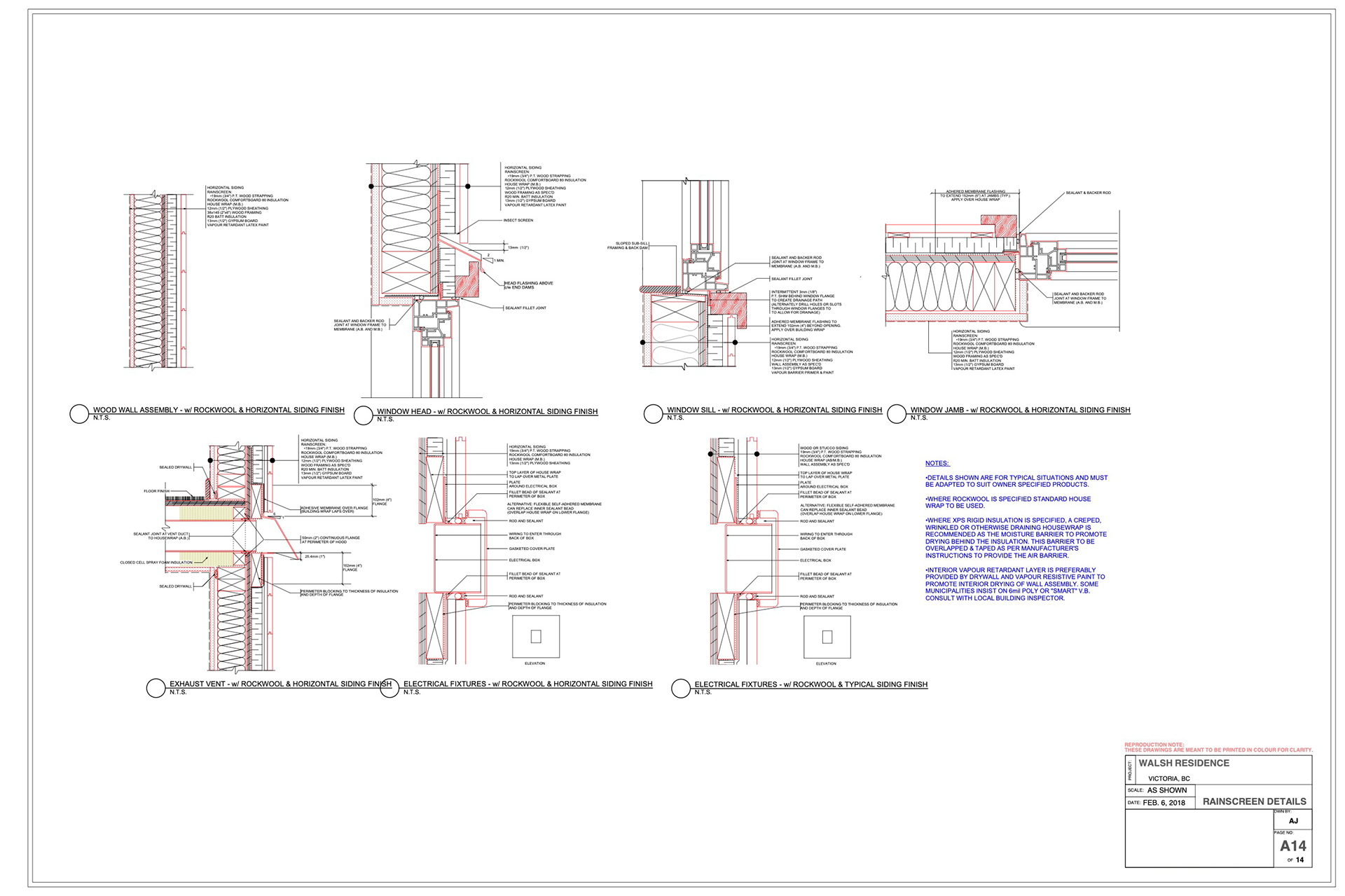 Working Drawings - Walsh Residence