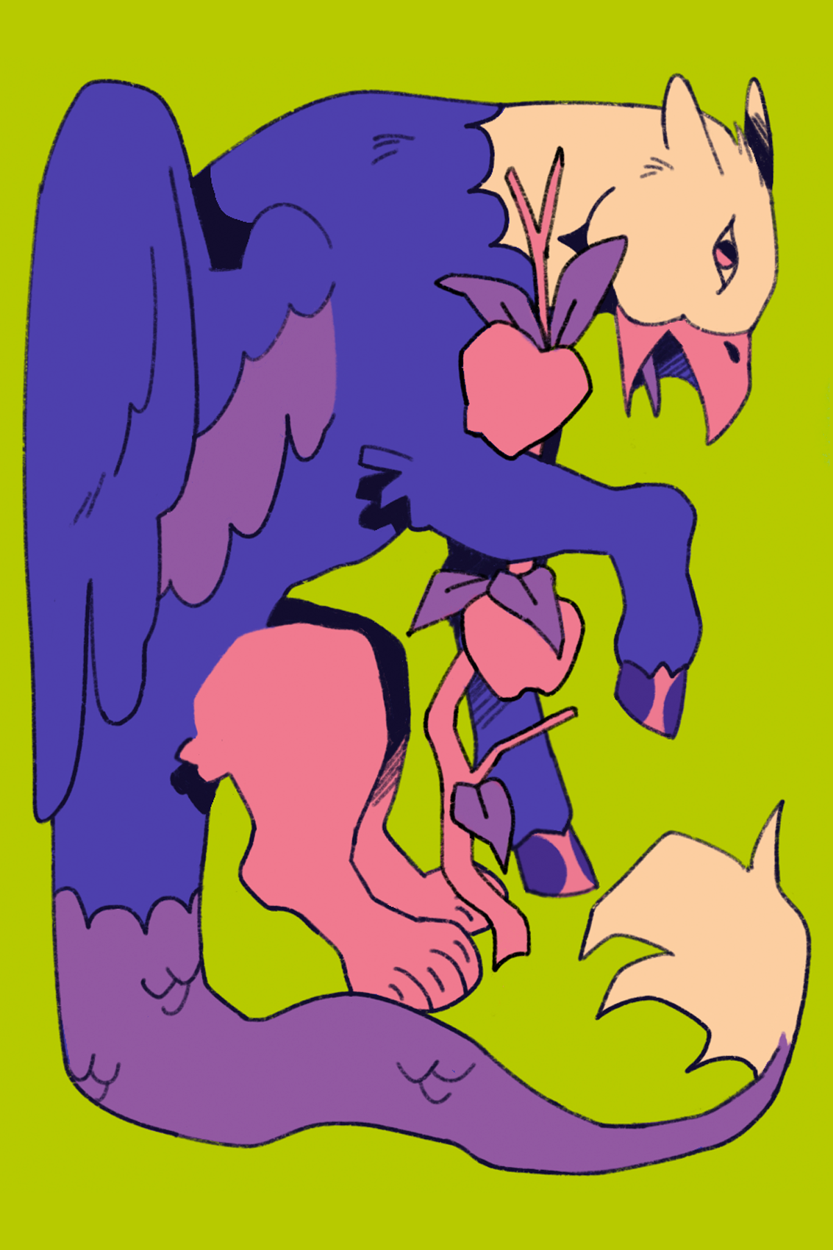 2/3 Fantasy Series of Postcard Print Illustrations