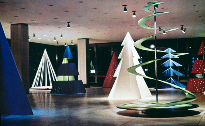 Christmas exhibit in the Pepsi-Cola building