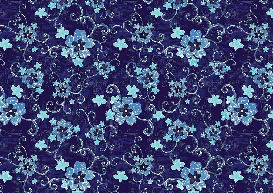 Indigo Blossom-Available for Licensing