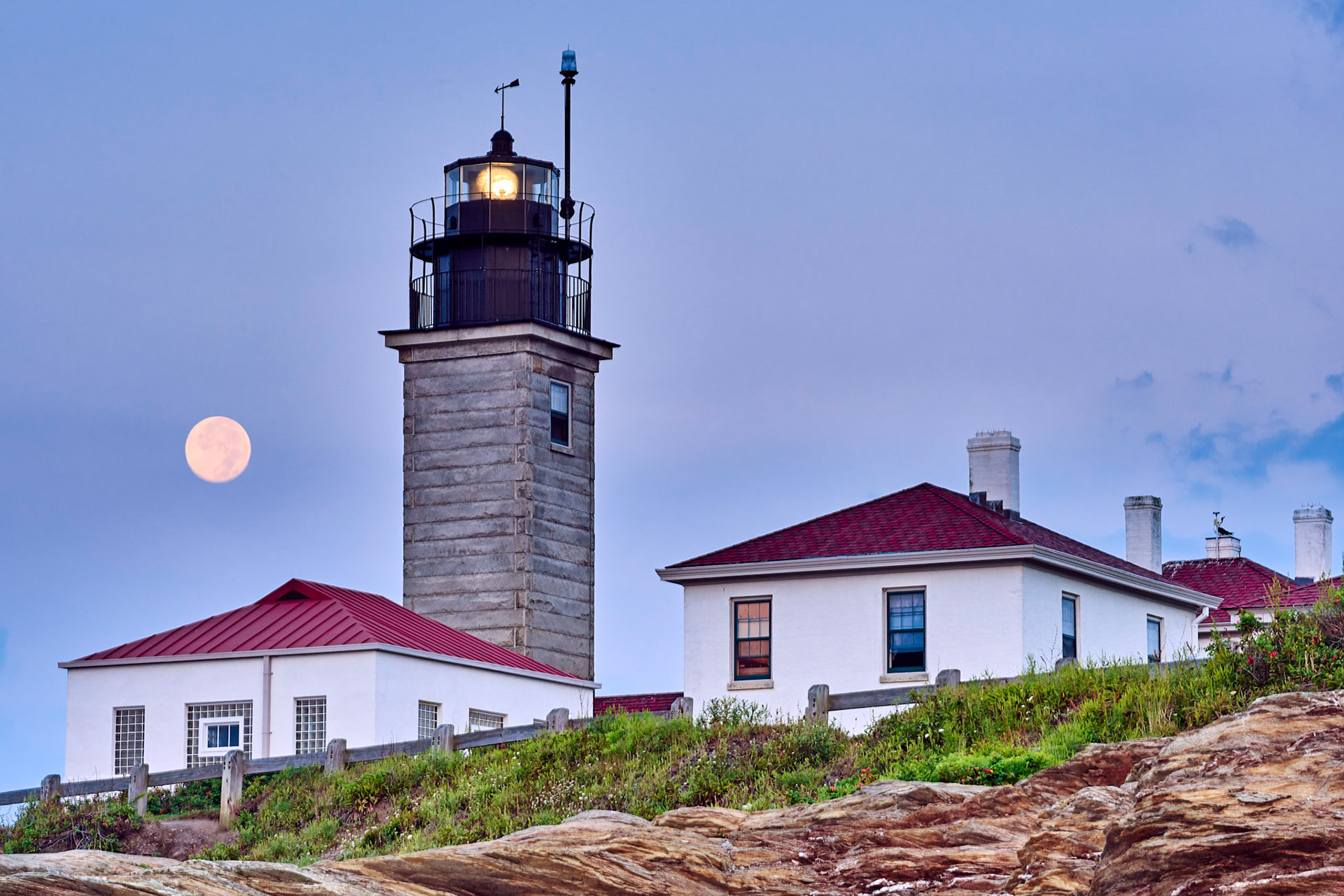 Darkness drifts away, Colors sing in morning light, The blue hour ends